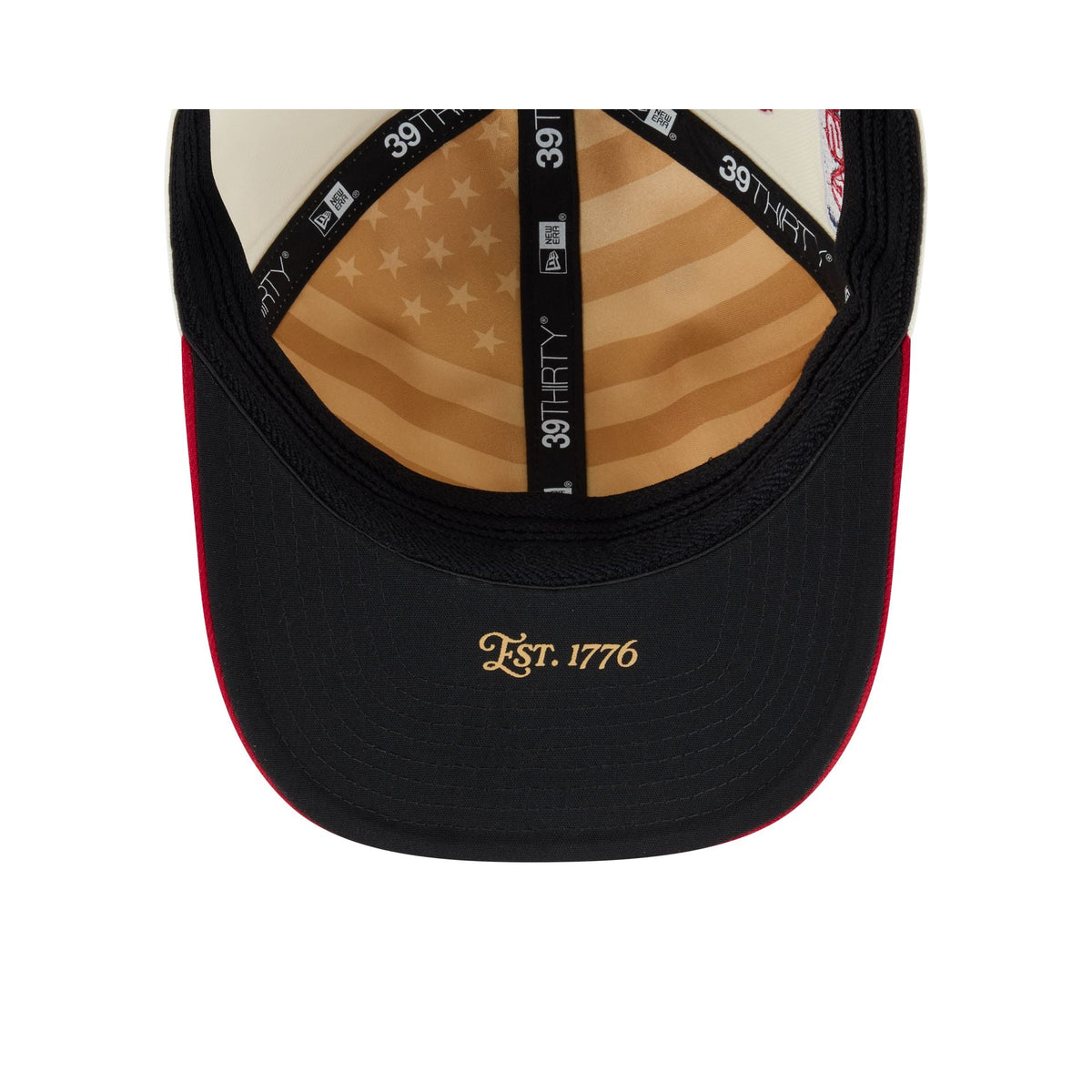 Washington Nationals Independence Day 2026 39THIRTY M-Crown Stretch Fit Hat