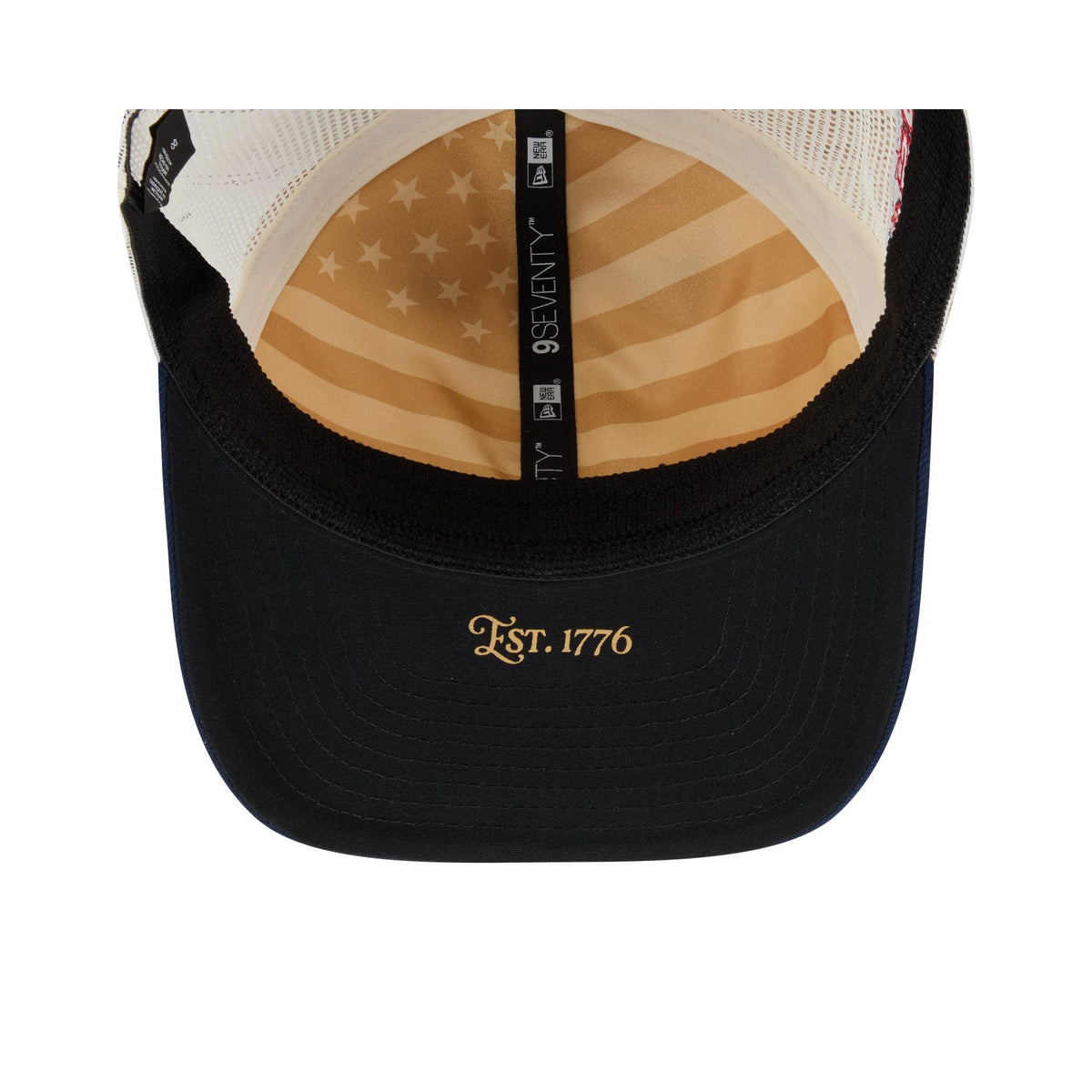 Chicago Cubs Independence Day 2026 9SEVENTY Trucker Hat