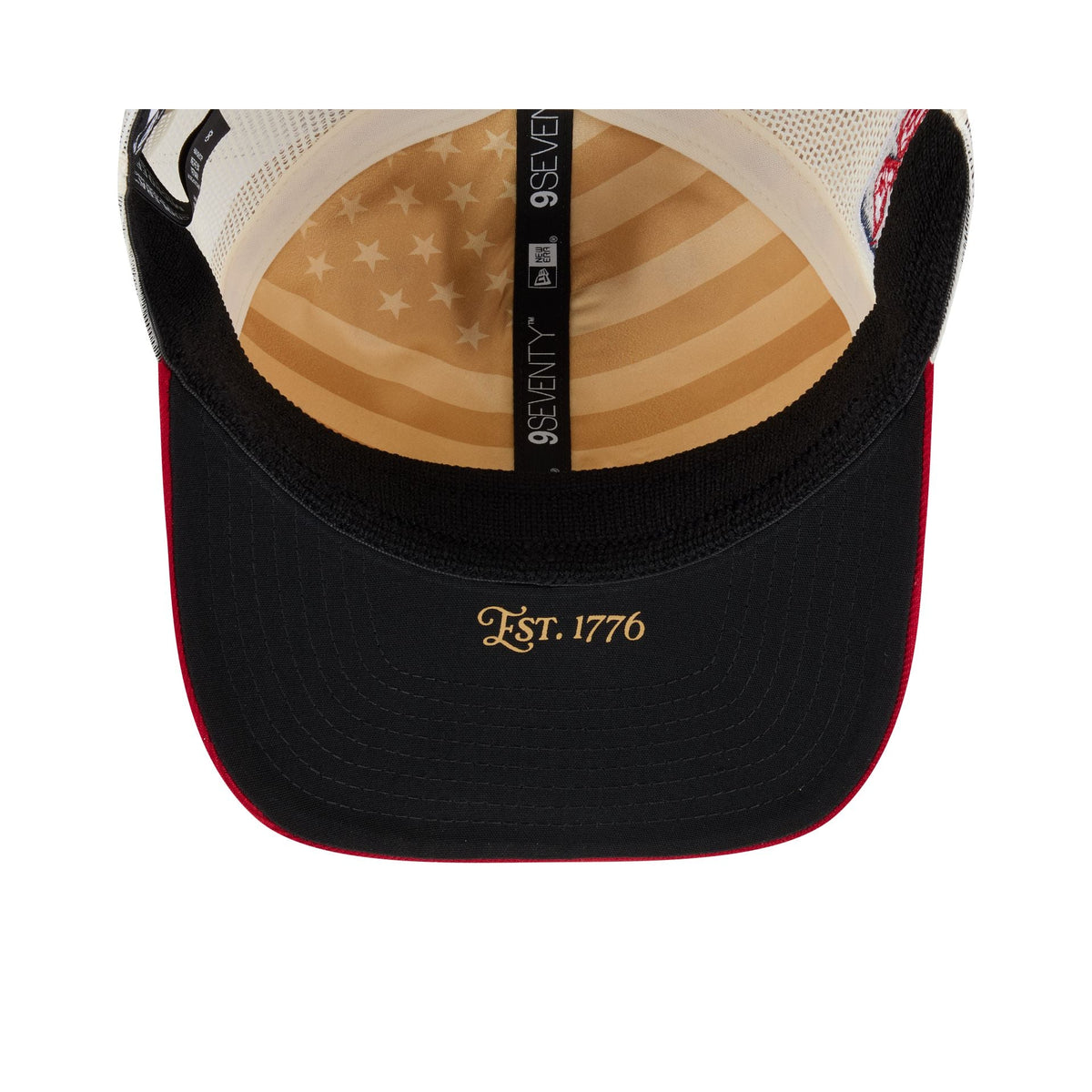 Pittsburgh Pirates Independence Day 2026 9SEVENTY Trucker Hat
