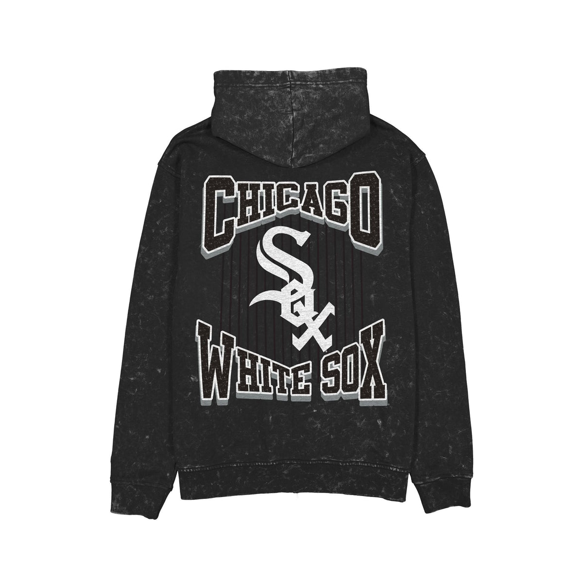 Chicago White Sox Washed Graphic Full-Zip Hoodie