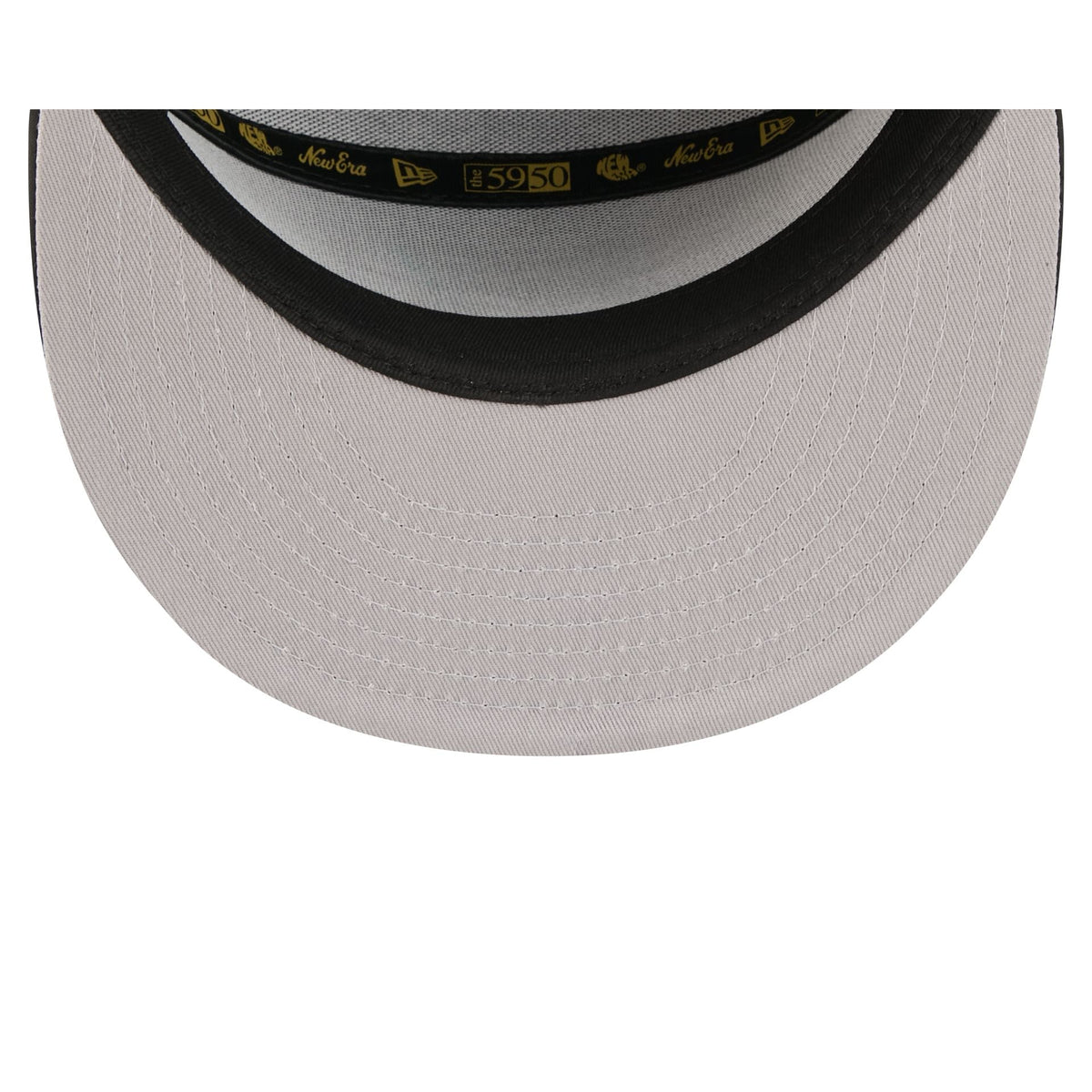 Detroit Lions Gold Logo Rope Split Panel 59FIFTY Fitted Hat