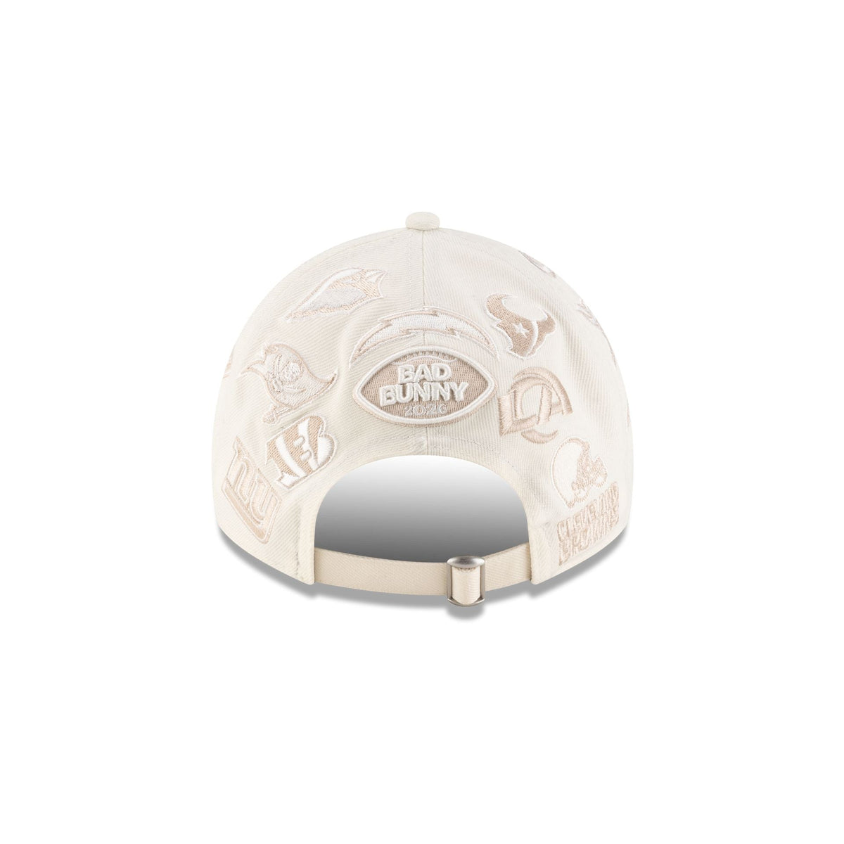 Bad Bunny x NFL Chrome White Casual Classic Adjustable Hat