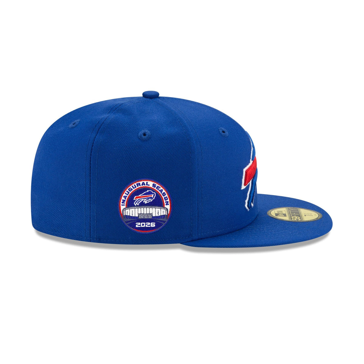 Buffalo Bills 2026 Highmark Stadium Inaugural Season Sidepatch 59FIFTY Fitted Hat