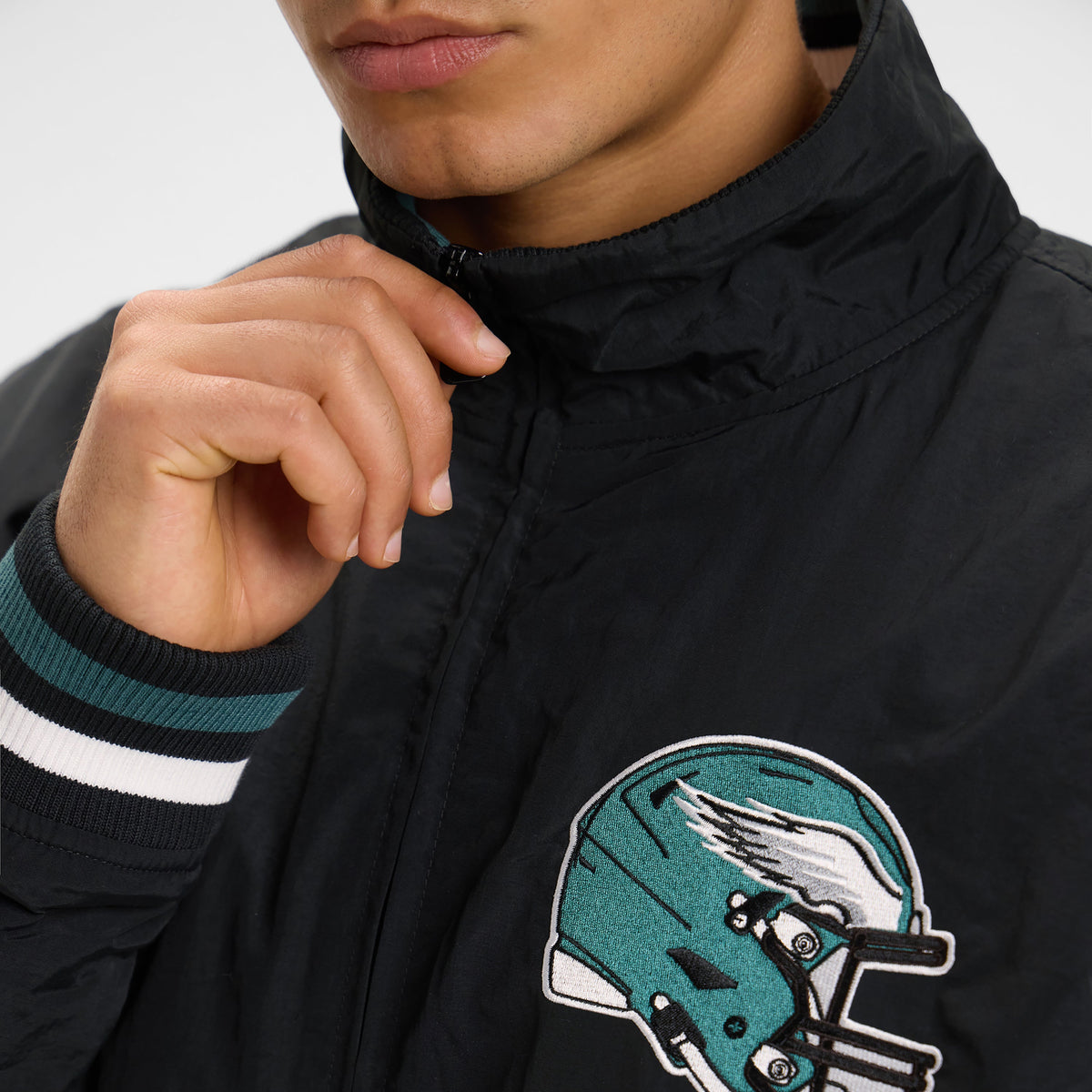 Denver Broncos Throwback Nylon Jacket