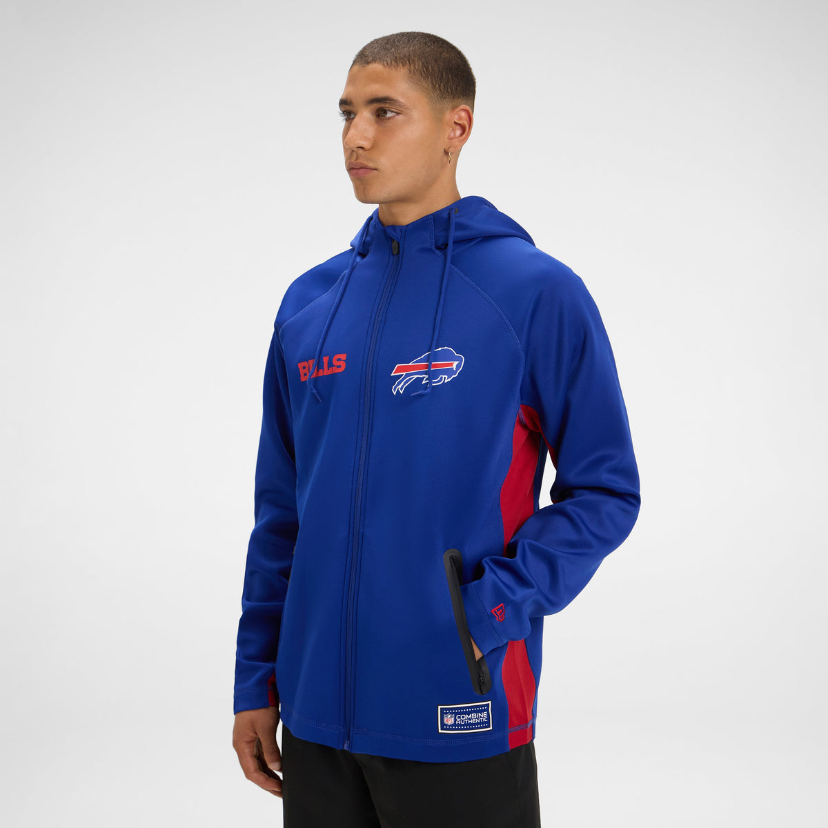 Detroit Lions Combine Full-Zip Hoodie