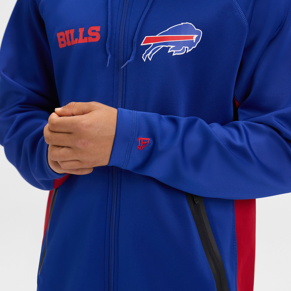 New York Giants Combine Black Full-Zip Hoodie