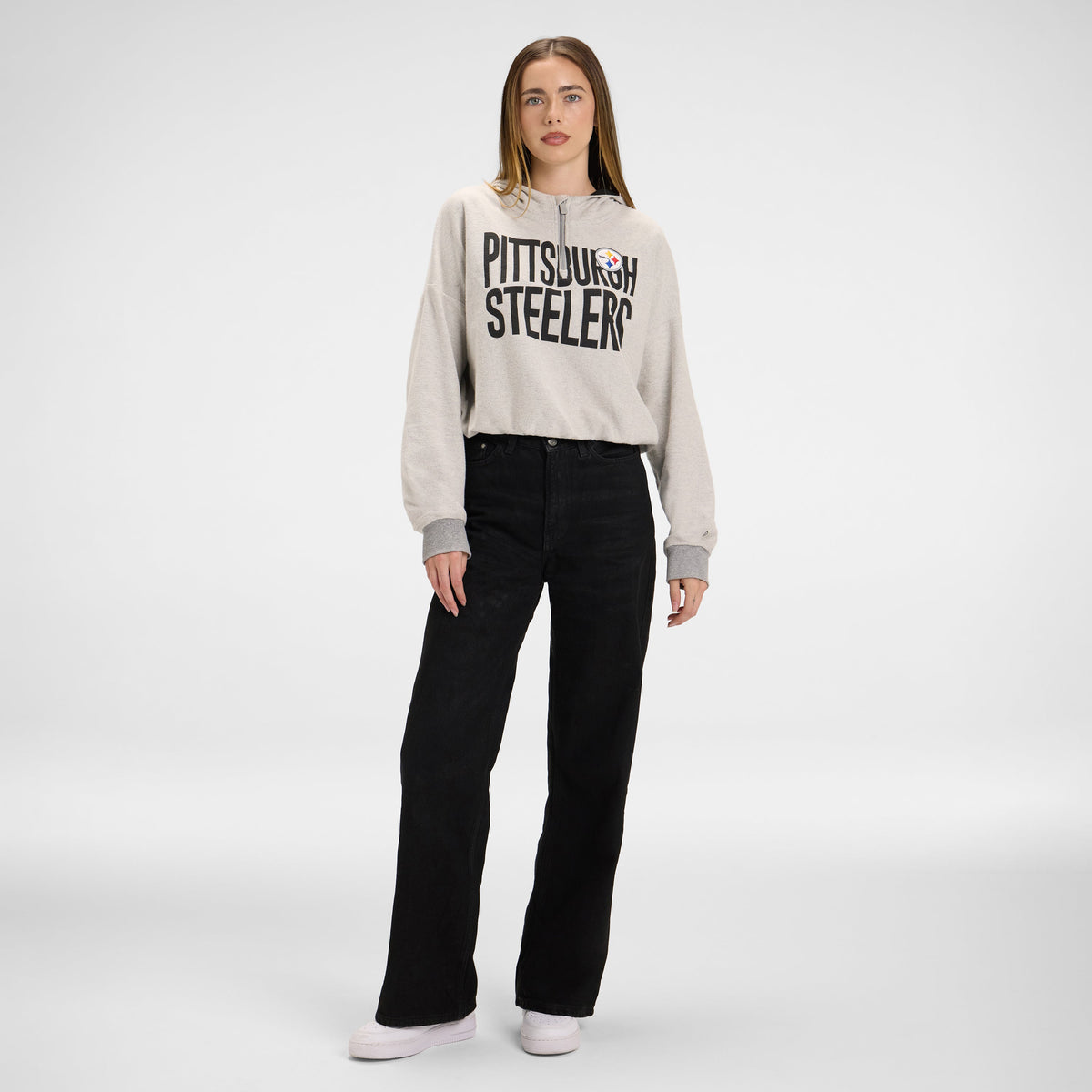 Chicago Bears Sport Night Heather Gray Women's Hoodie