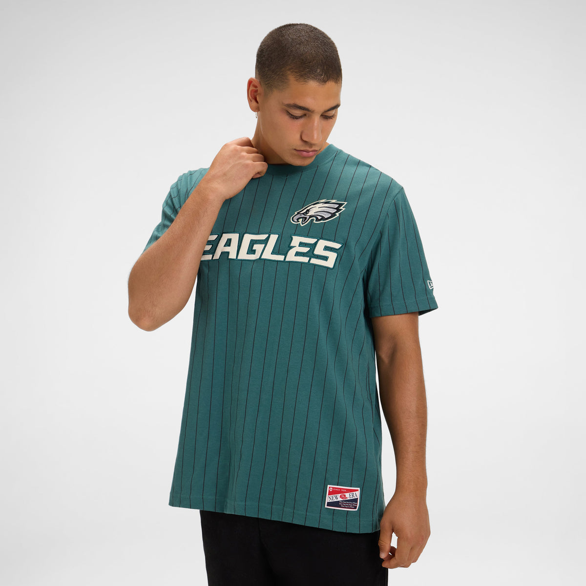Green Bay Packers Throwback Retro Pinstripe T-Shirt