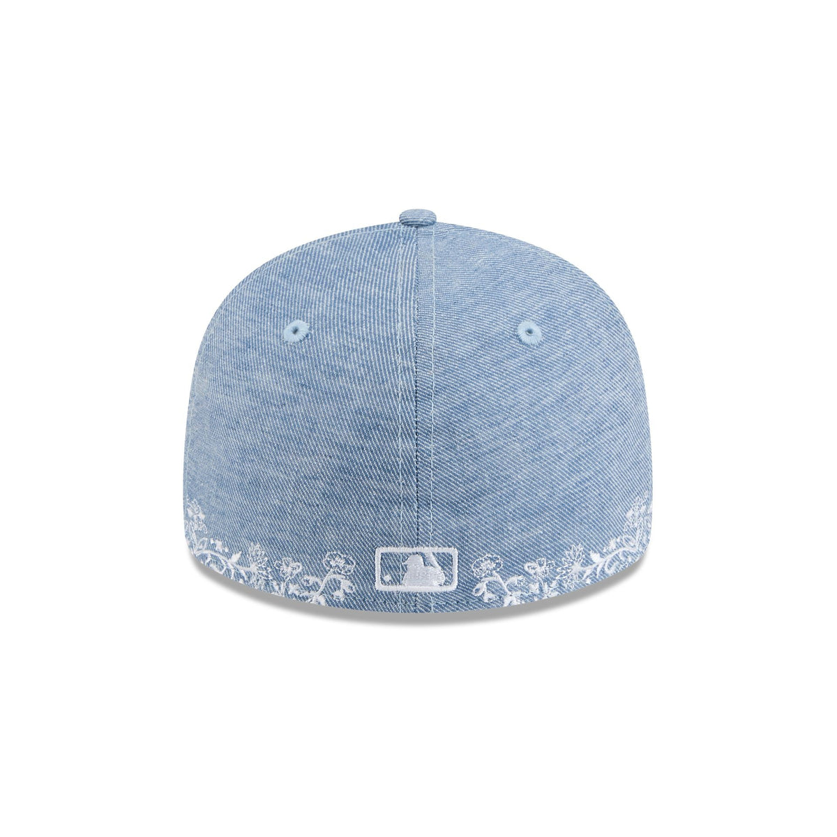 Chicago Cubs Hand Stitched Chambray Low Profile 59FIFTY Fitted Hat