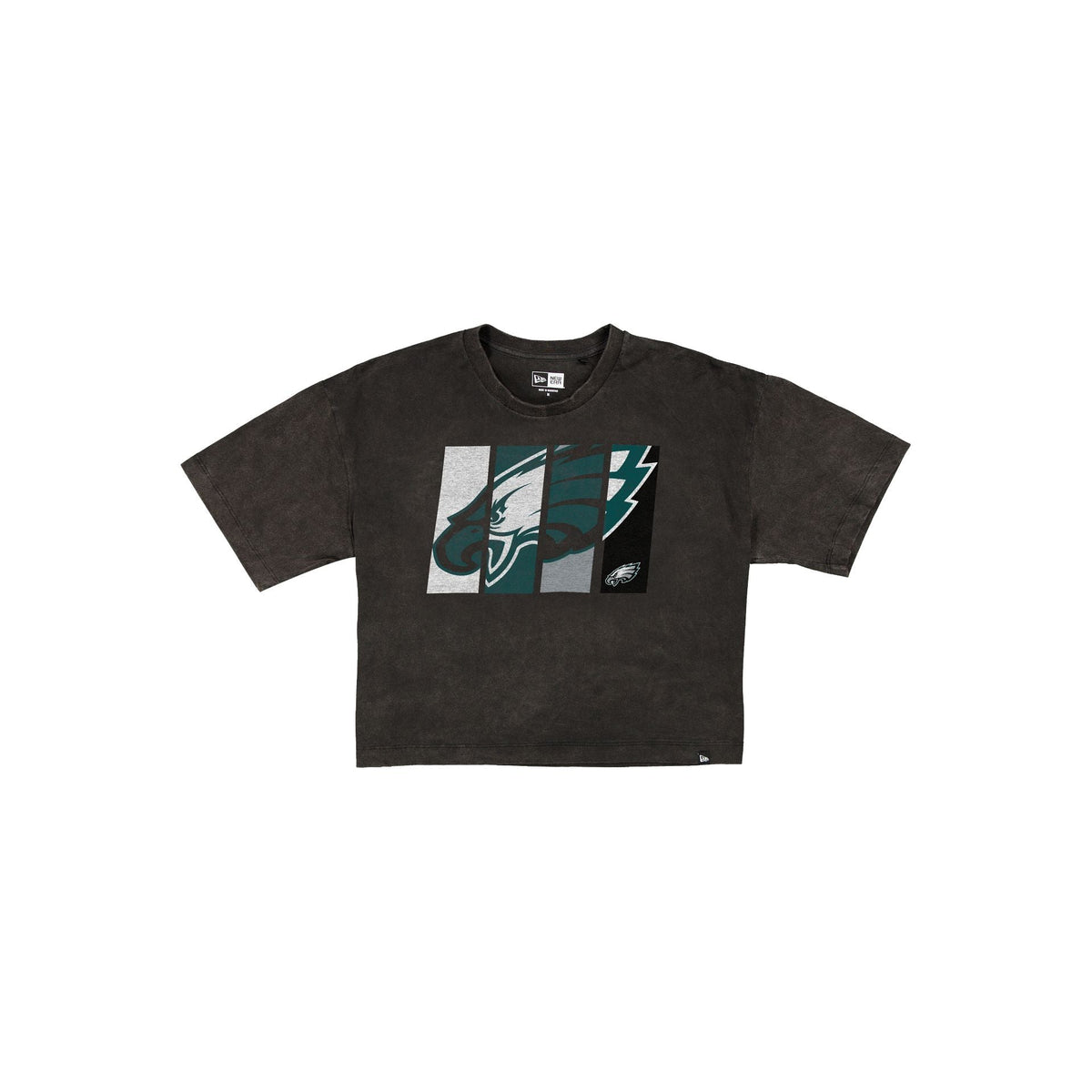 Philadelphia Eagles Sport Night Black Cropped Women's T-Shirt