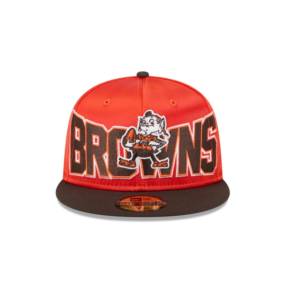 Cleveland Browns Bold Satin 59FIFTY Fitted Hat