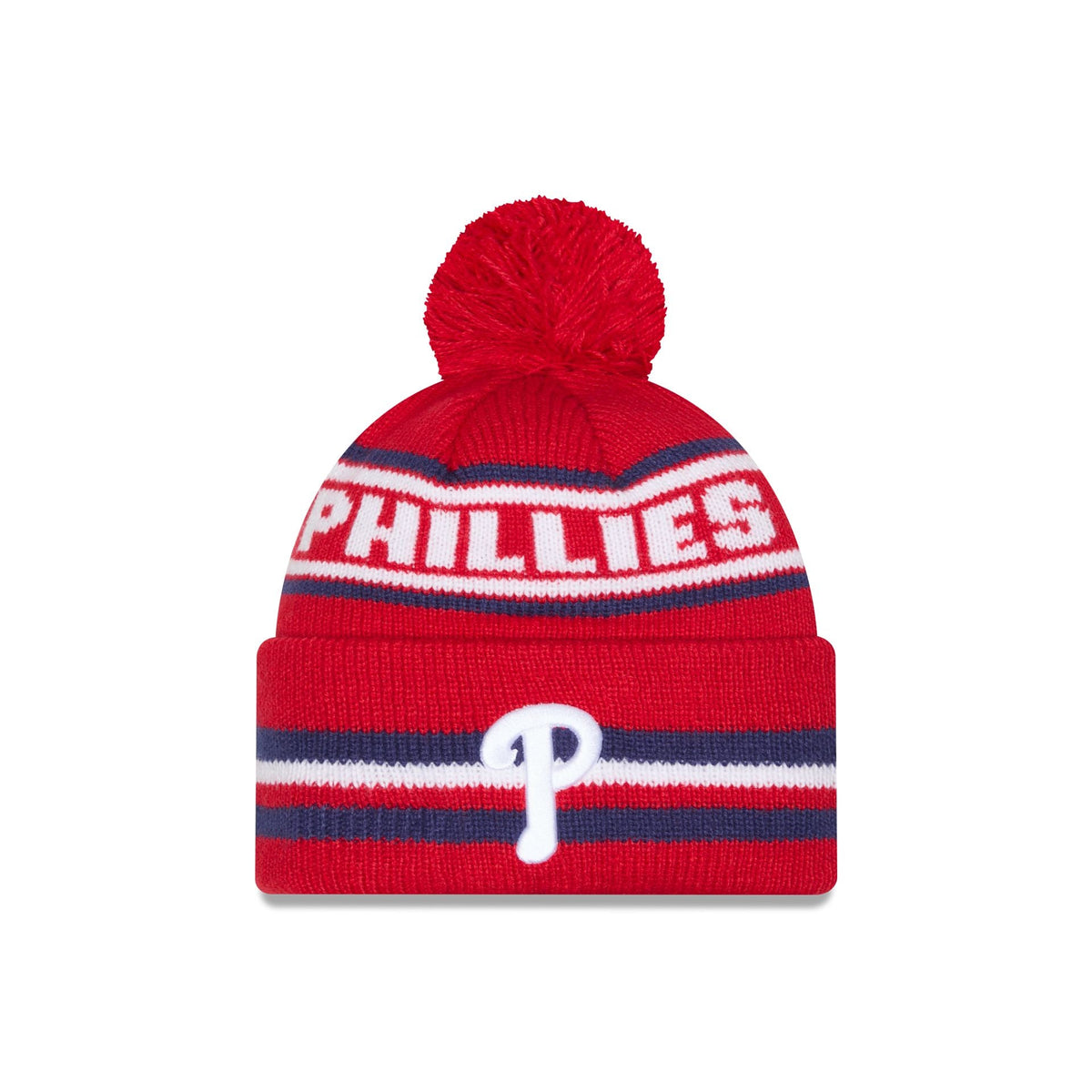 Philadelphia Phillies Classic Pom Knit Hat