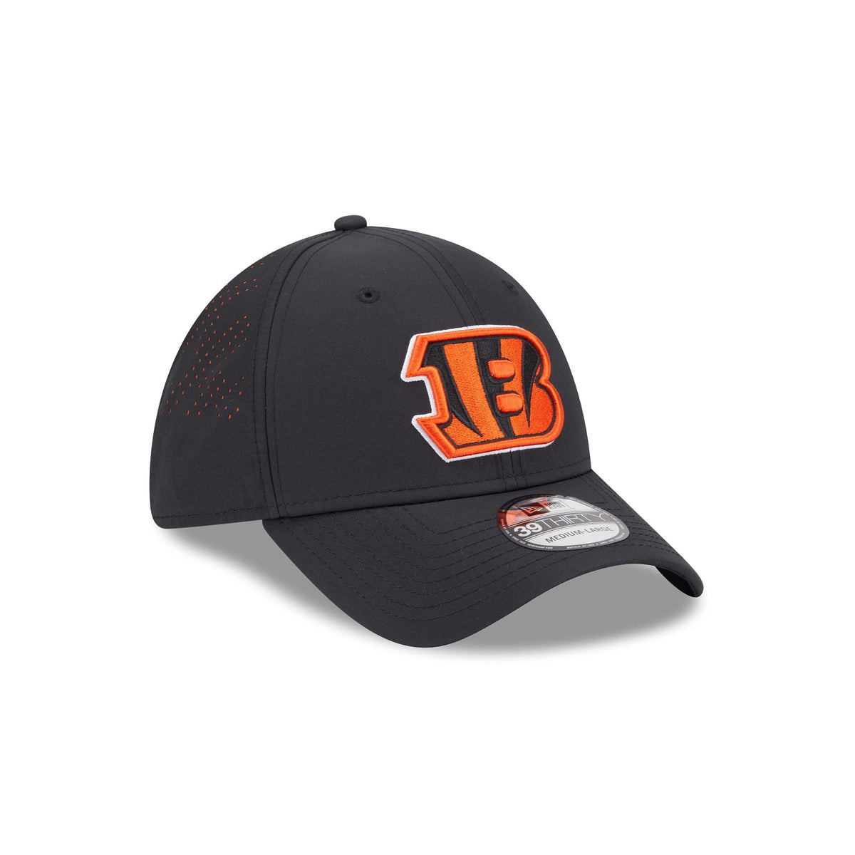 Cincinnati Bengals Night 39THIRTY Stretch Fit Hat