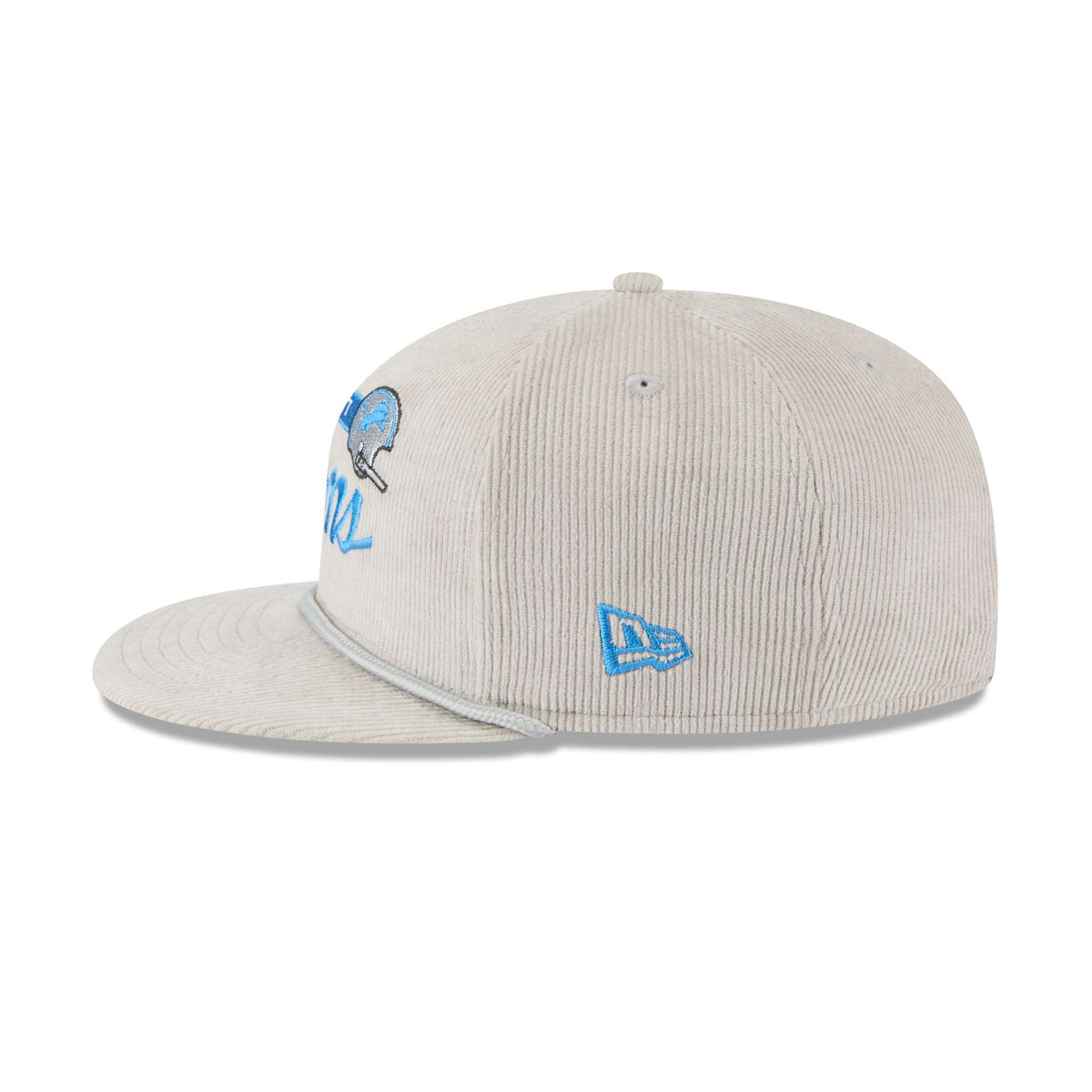 Detroit Lions Corduroy Rope 9FIFTY Snapback Hat