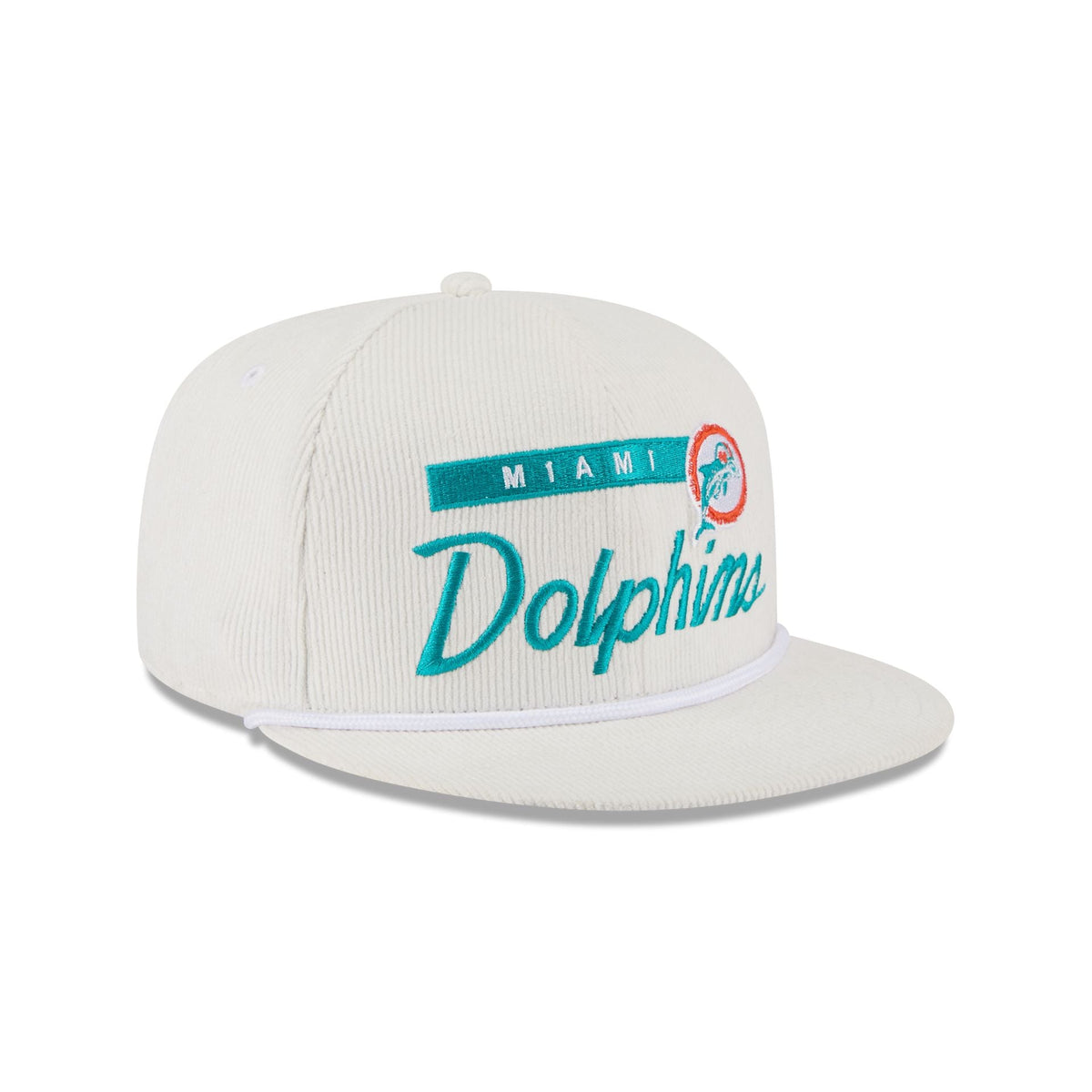 Miami Dolphins Corduroy Rope 9FIFTY Snapback Hat