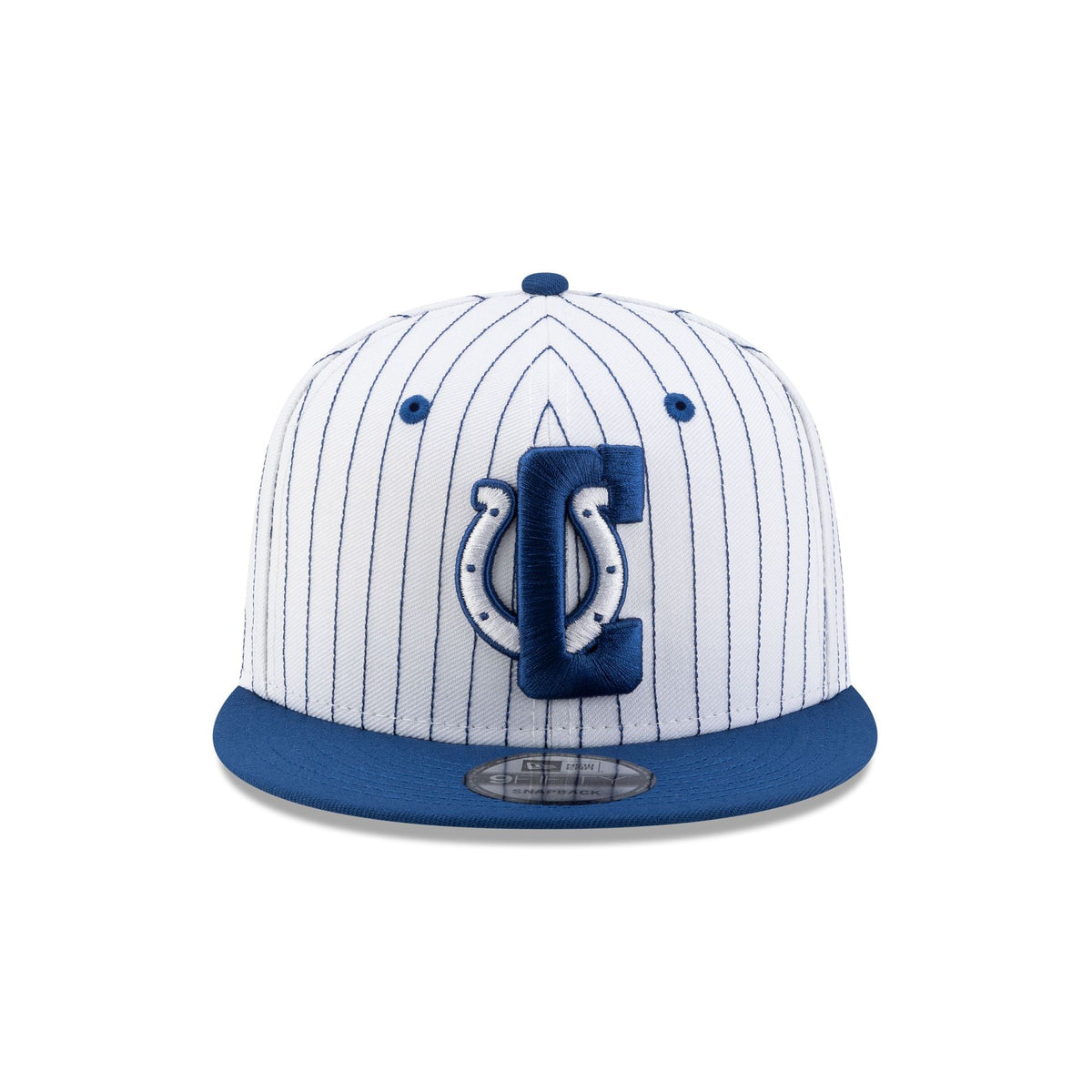 Indianapolis Colts Deceptor Pinstripe 9FIFTY Snapback Hat