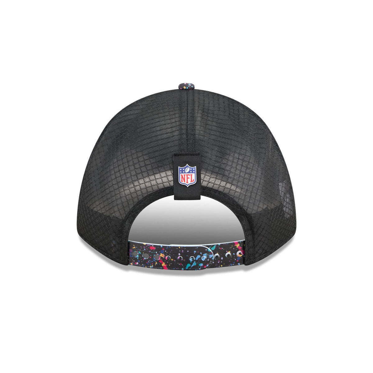 New York Jets 2025 Crucial Catch 9FORTY M-Crown A-Frame Trucker Hat