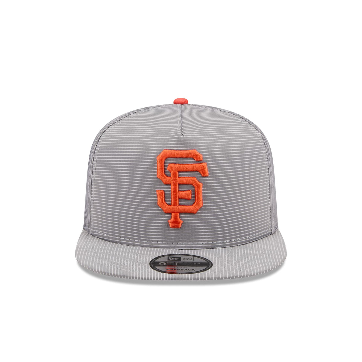 San Francisco Giants Pinstripe Ripstop 9FIFTY A-Frame Snapback Hat