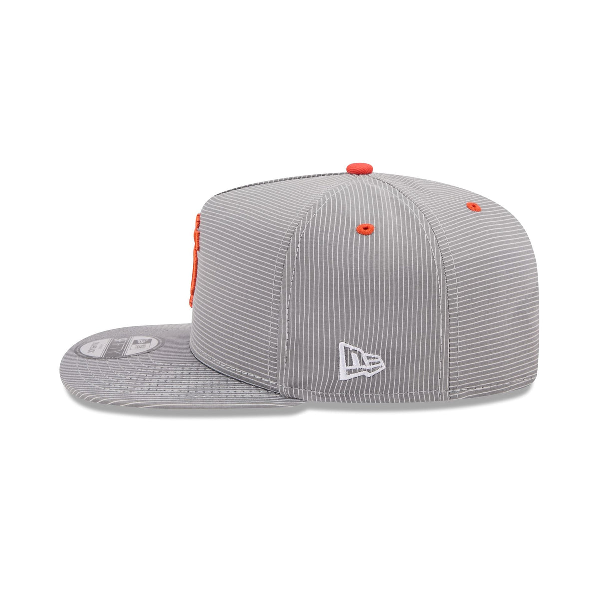 San Francisco Giants Pinstripe Ripstop 9FIFTY A-Frame Snapback Hat