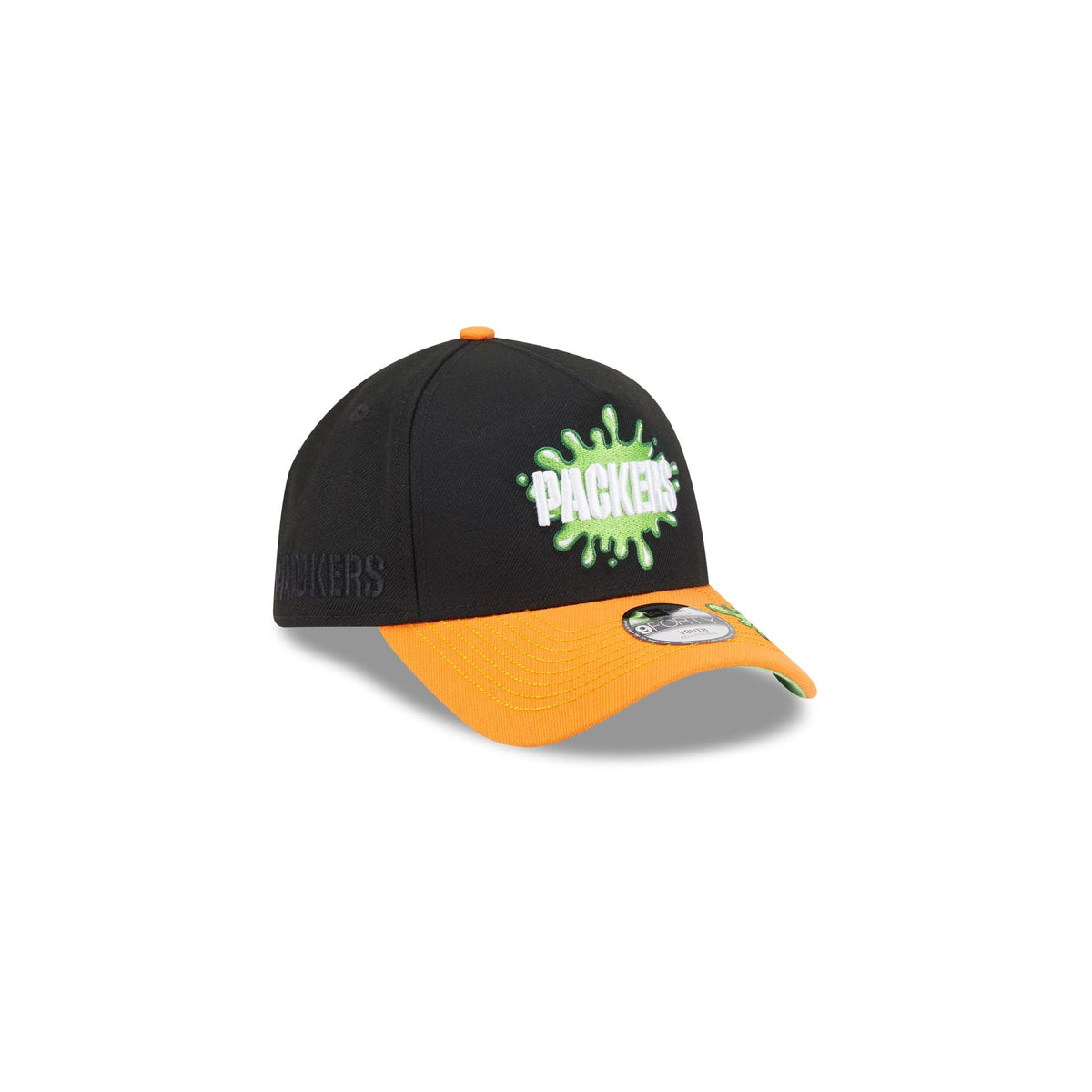 Nickelodeon Slime x Green Bay Packers Kids 9FORTY A-Frame Snapback Hat