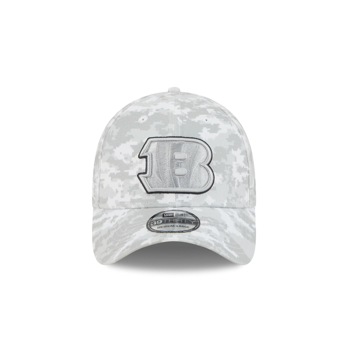 Cincinnati Bengals 2025 Salute to Service Fan Gear 39THIRTY Stretch Fit Hat
