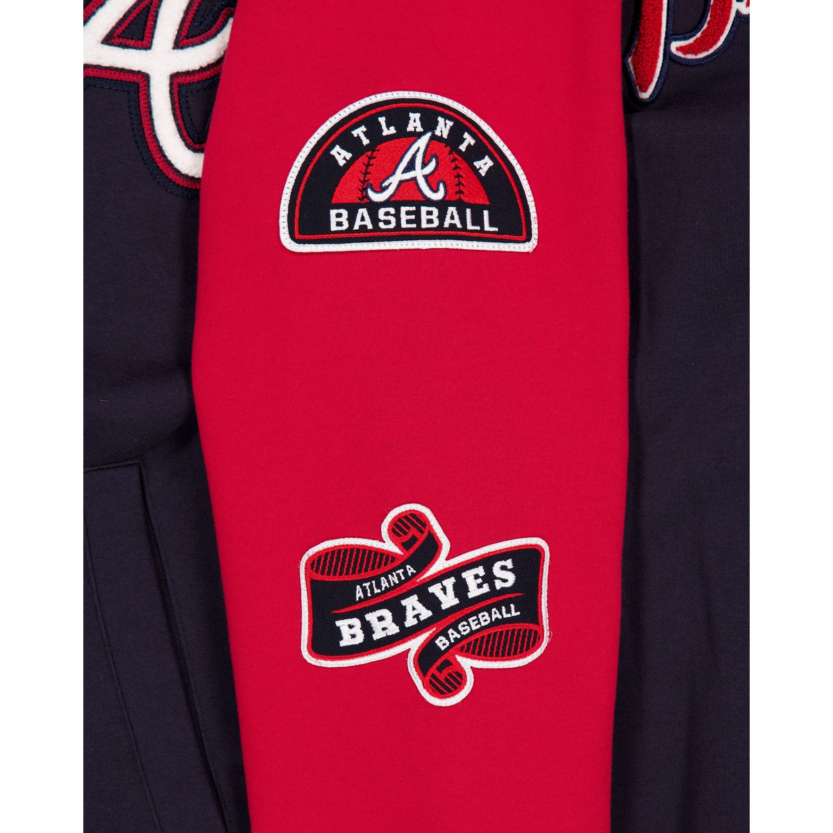 Atlanta Braves Throwback Patch Jacket