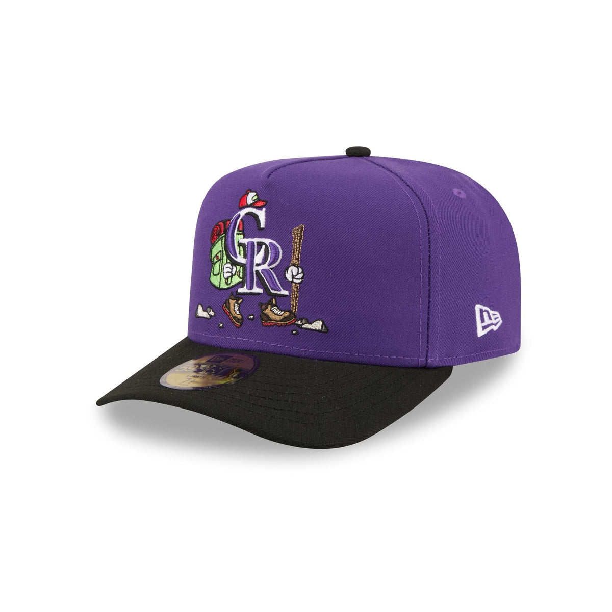 Colorado Rockies Cartoon 59FIFTY A-Frame Fitted Hat