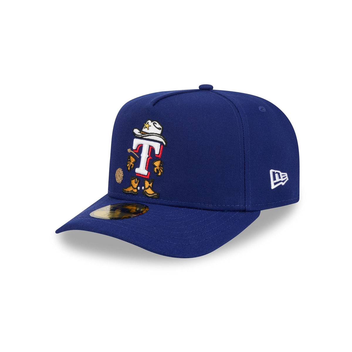 Texas Rangers Cartoon 59FIFTY A-Frame Fitted Hat