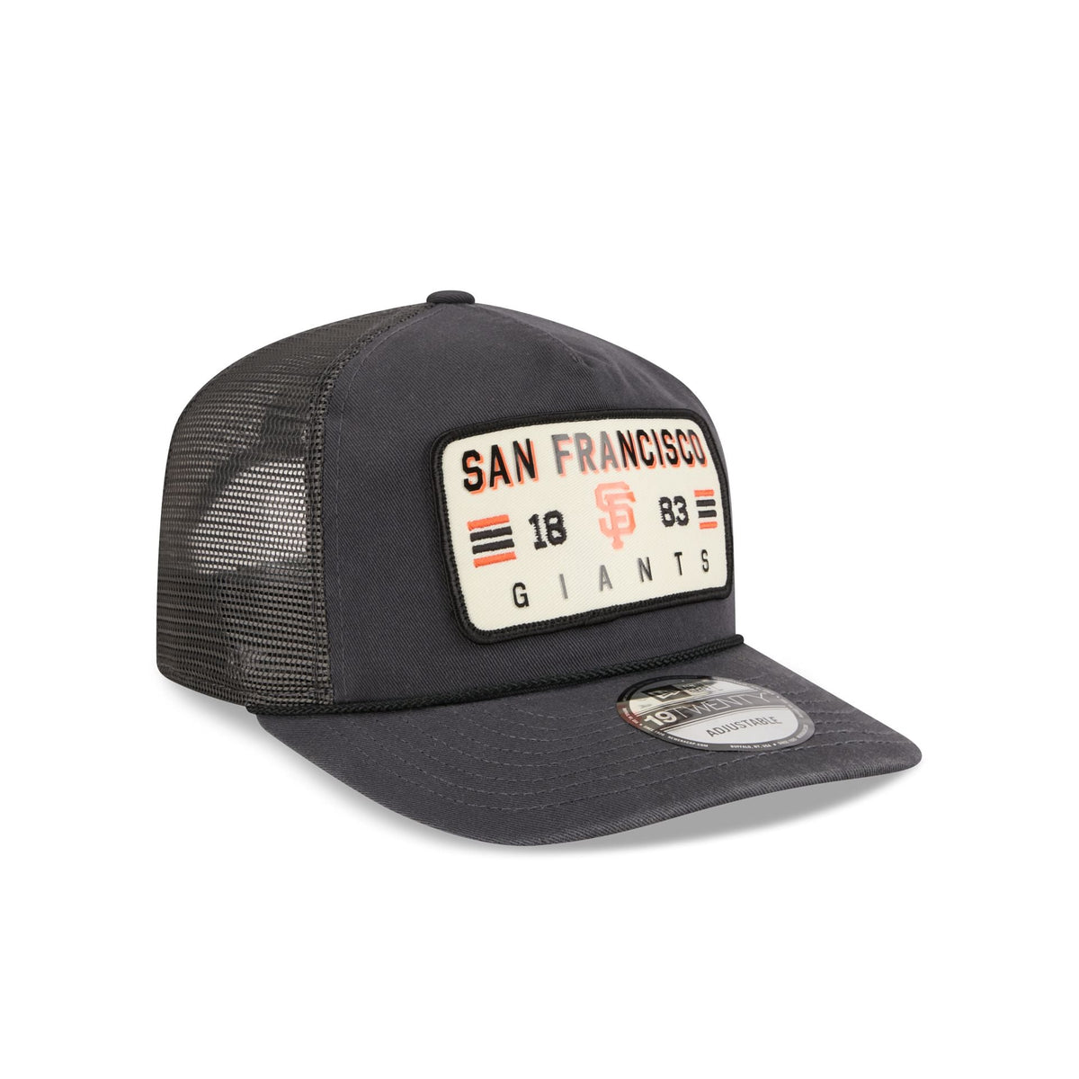 San Francisco Giants Washed Graphite 19TWENTY Trucker Hat