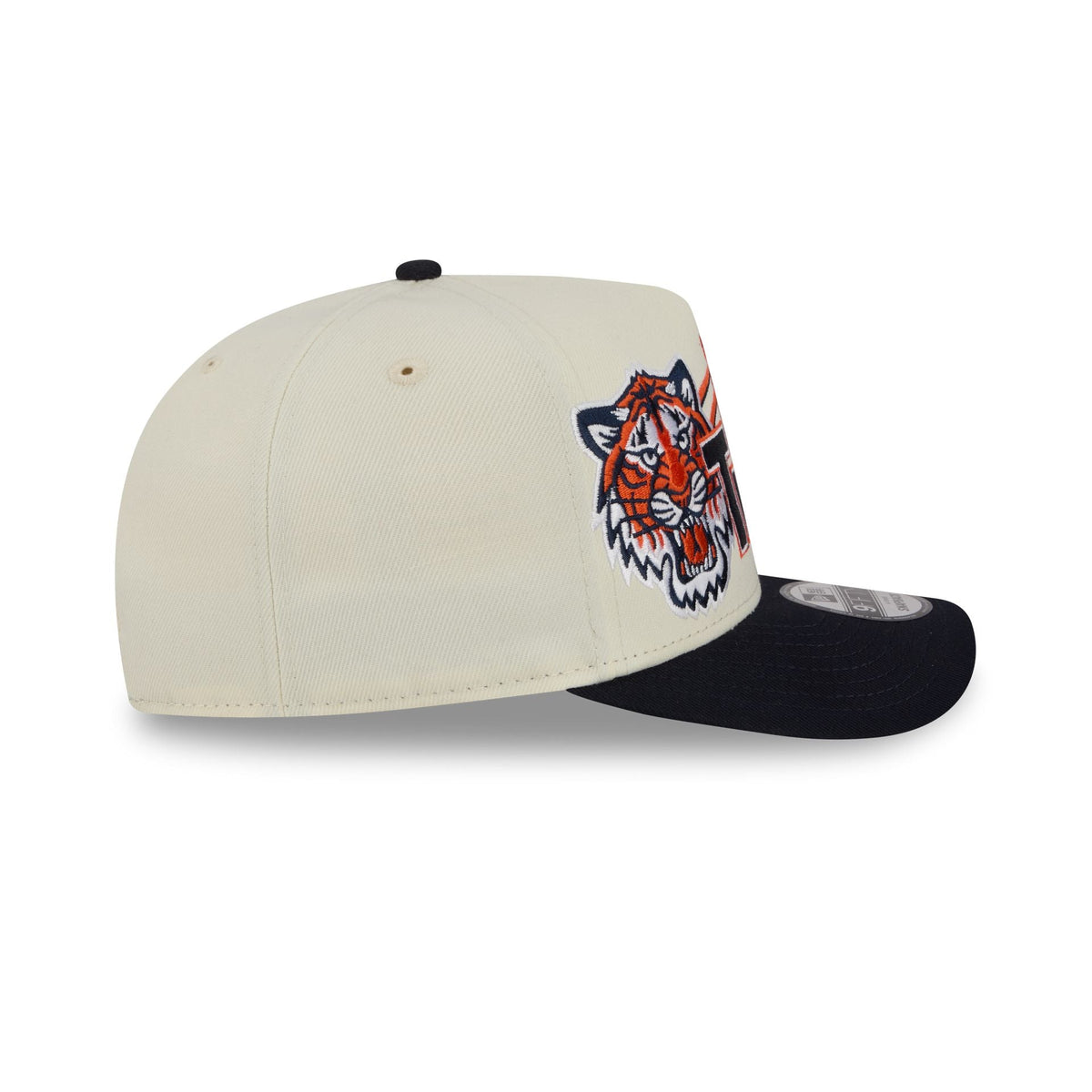 Detroit Tigers Chrome White Classic 9FIFTY A-Frame Snapback Hat