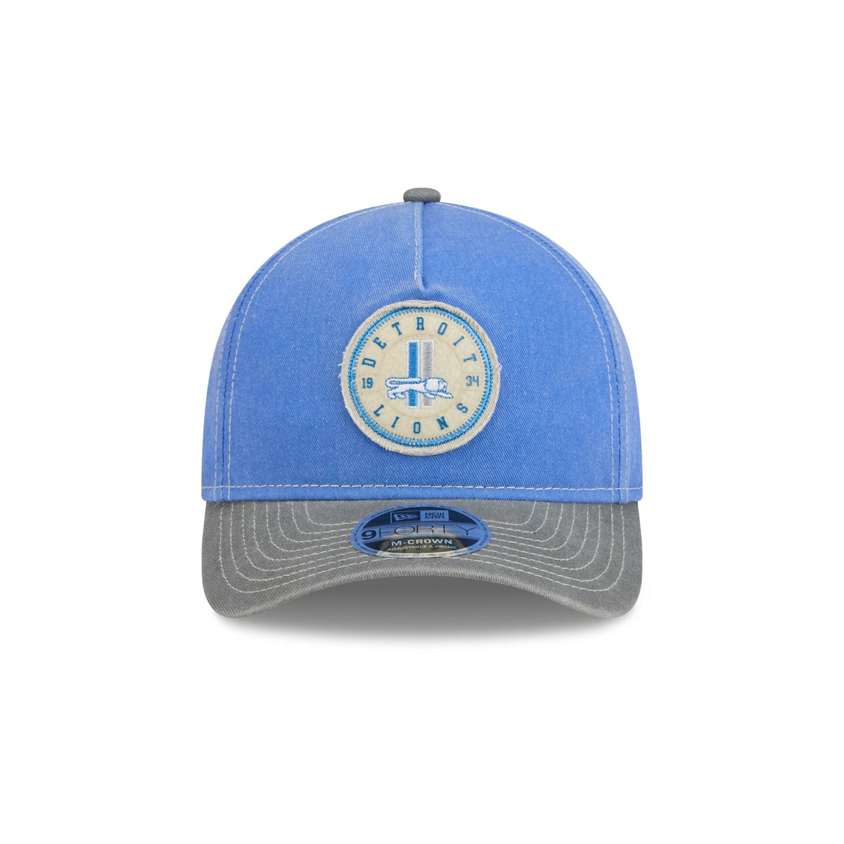 Detroit Lions Felt 9FORTY M-Crown A-Frame Snapback Hat