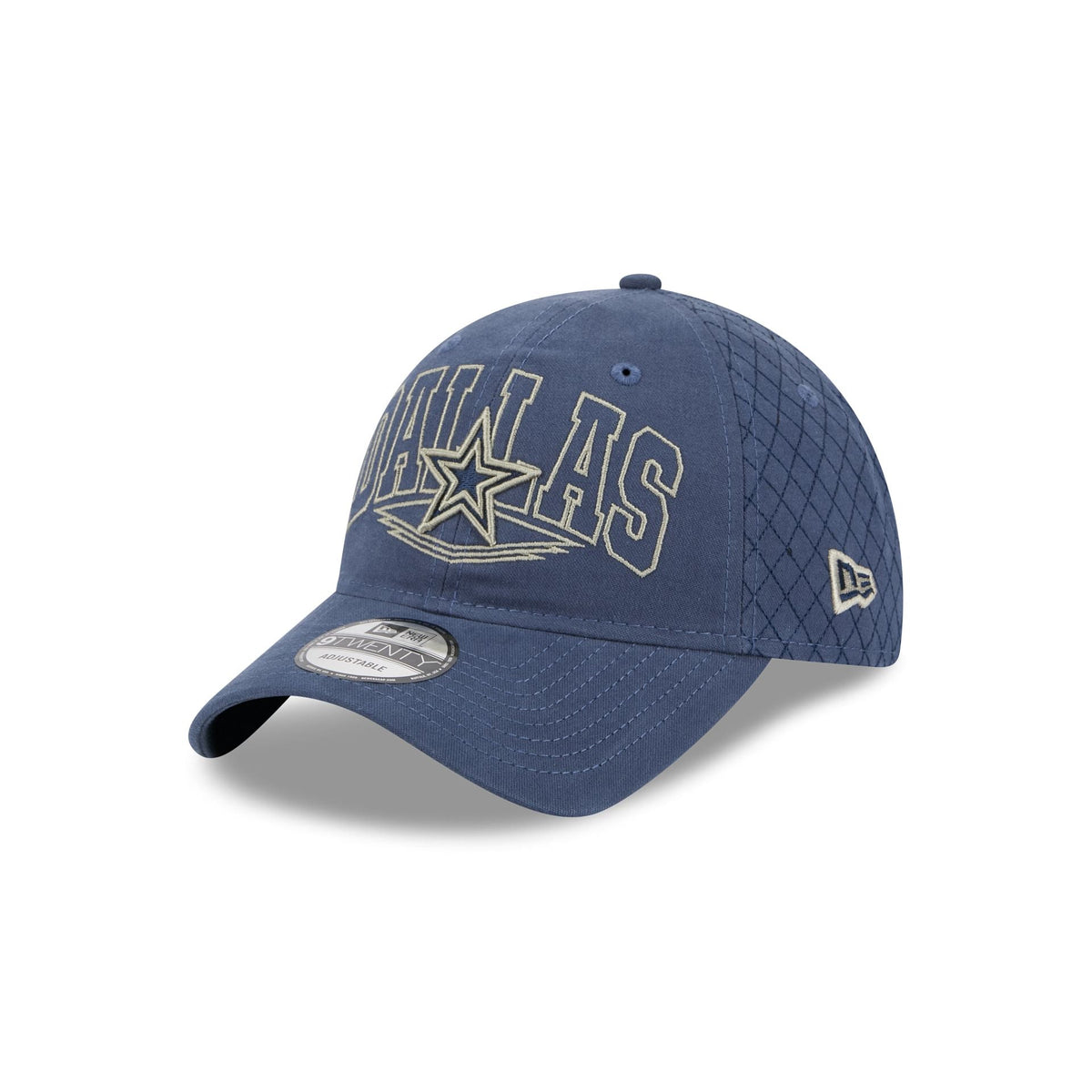 Dallas Cowboys Quilted Wordmark 9TWENTY Adjustable Hat