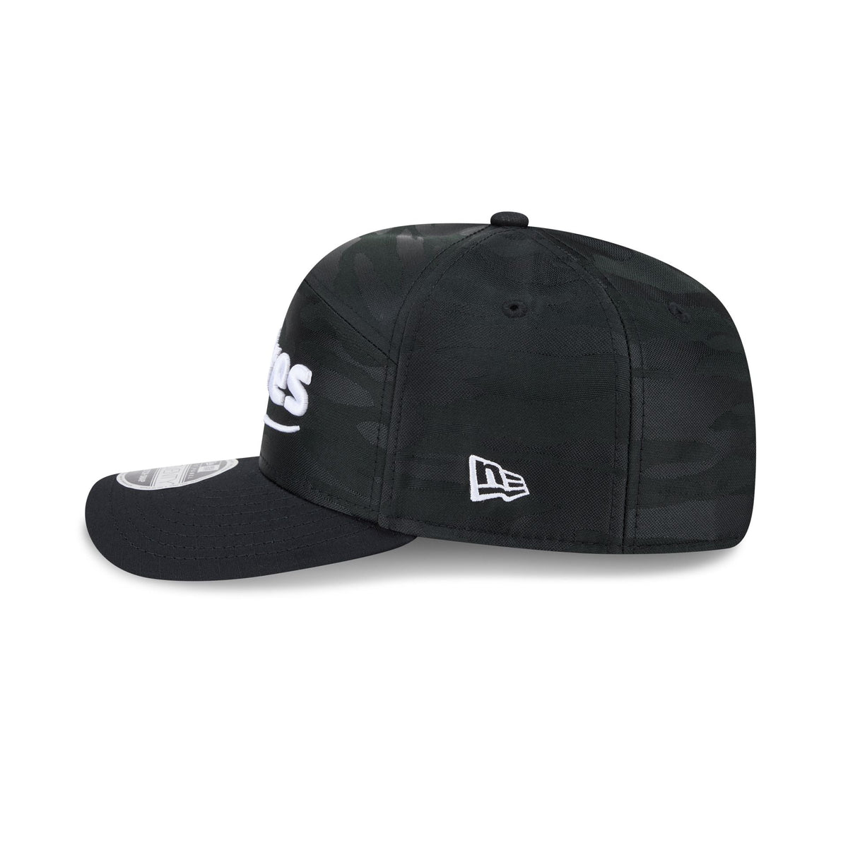 San Diego Padres Black Camo Split Panel 9SEVENTY Stretch-Snap Hat