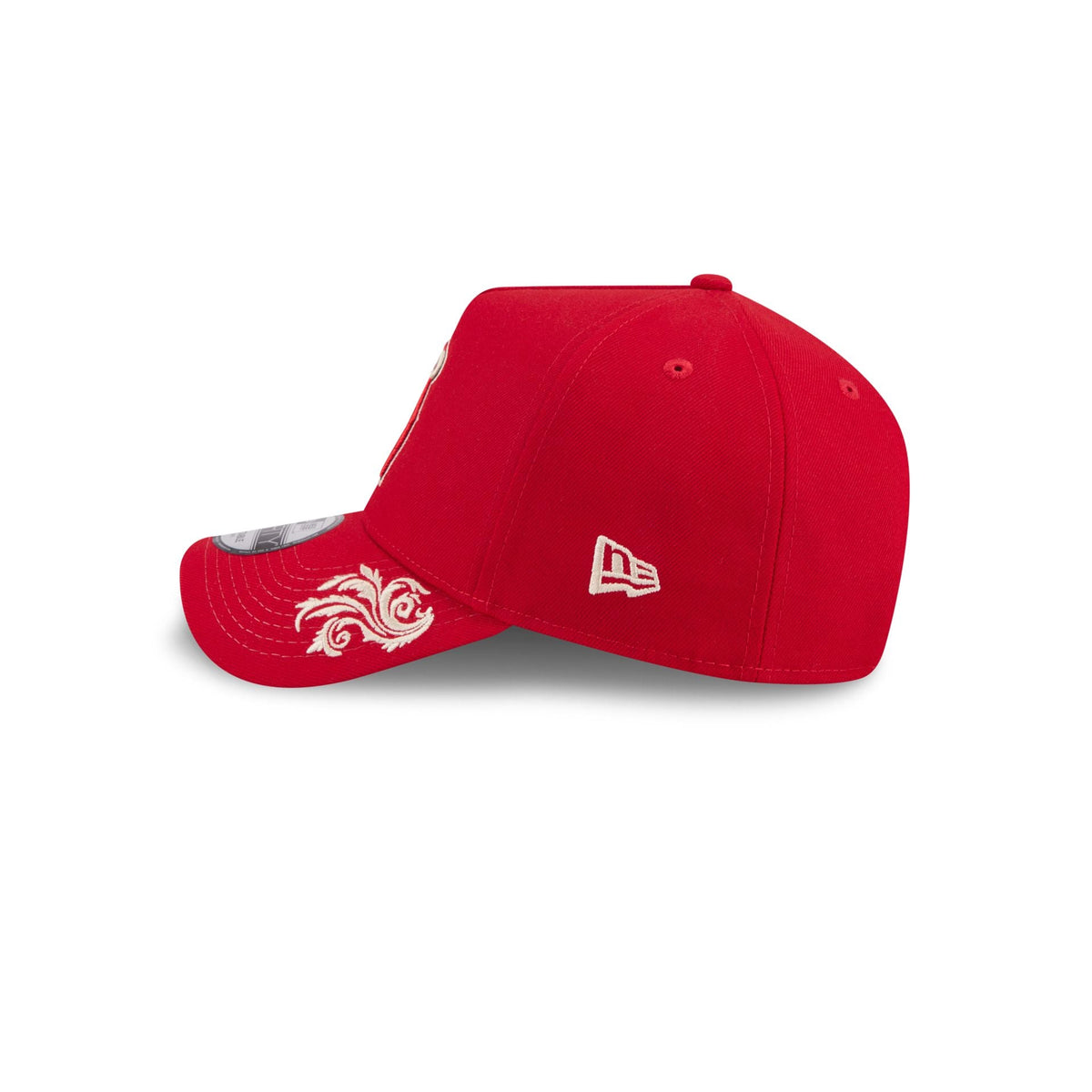 Los Angeles Angels Script 9FORTY A-Frame Snapback Hat