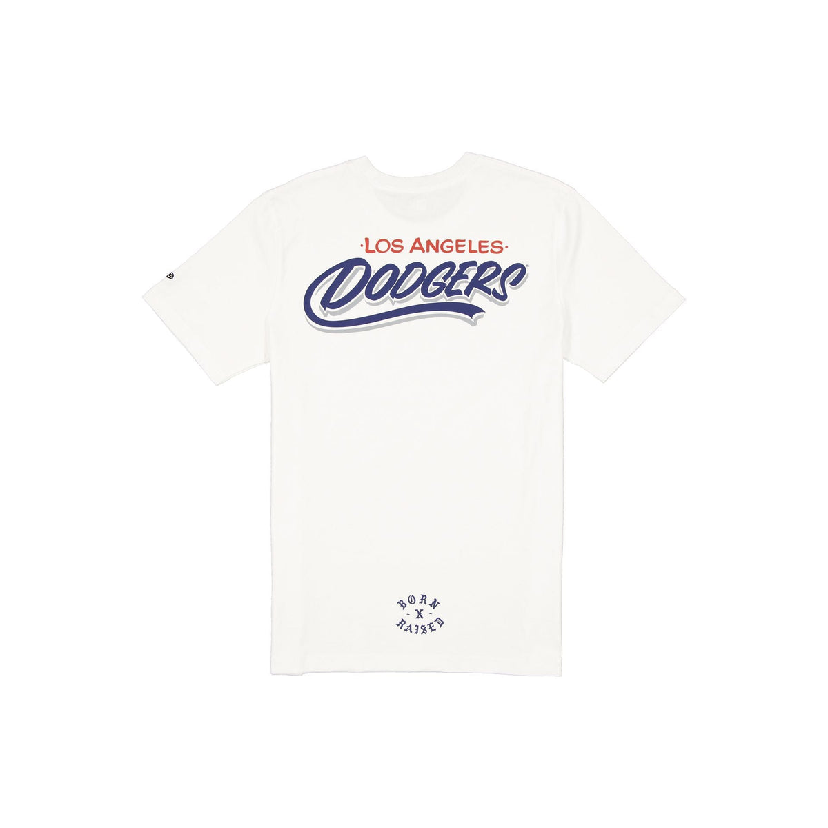 Born x Raised x Los Angeles Dodgers Basic White T-Shirt