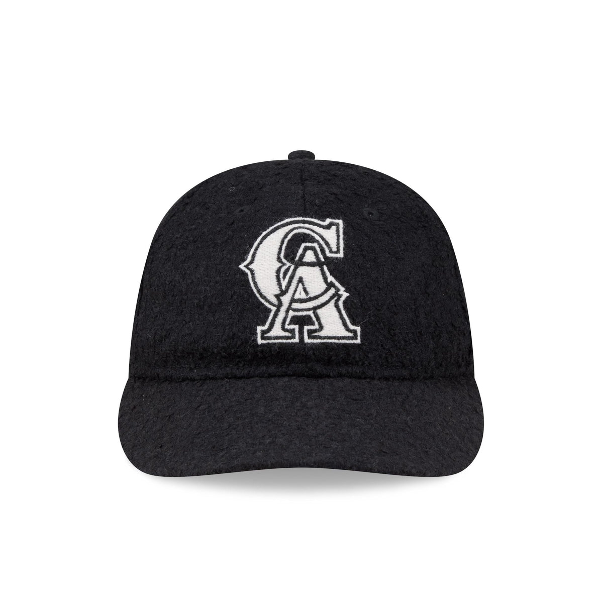 Los Angeles Angels Navy Merino & Cashmere Moon Retro Crown 9FIFTY Adjustable Hat