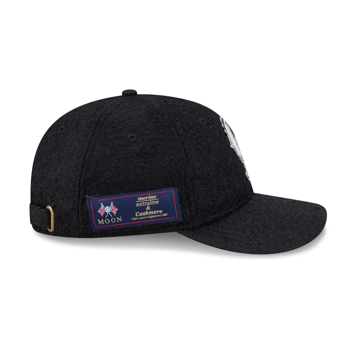 Los Angeles Angels Navy Merino & Cashmere Moon Retro Crown 9FIFTY Adjustable Hat