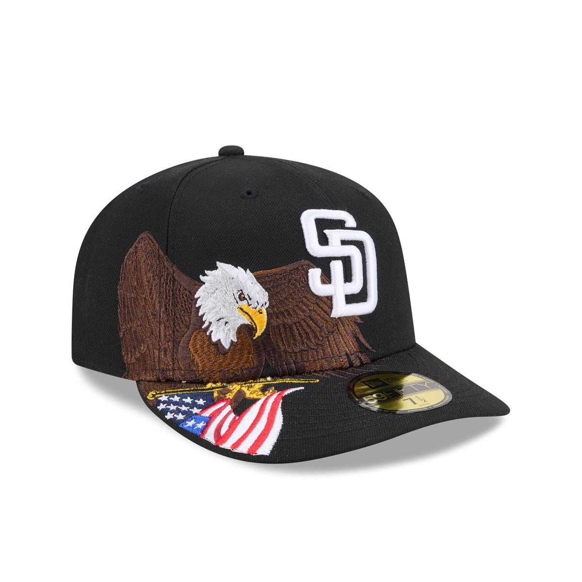 San Diego Padres Liberty Eagle 59FIFTY Fitted Hat