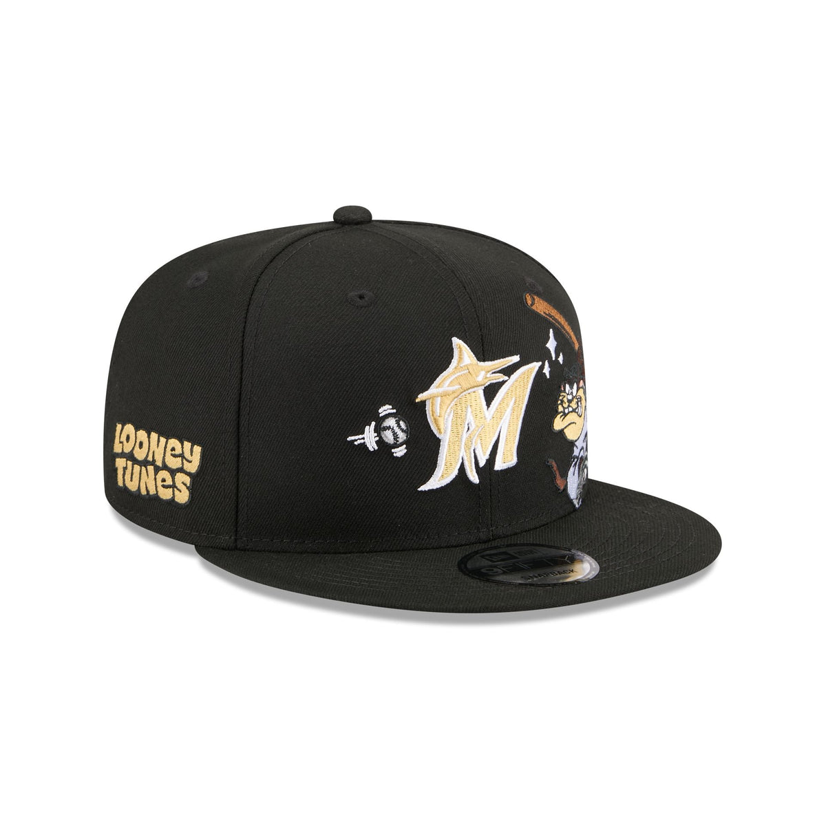 Miami Marlins Tasmanian Devil Swing 9FIFTY Snapback Hat