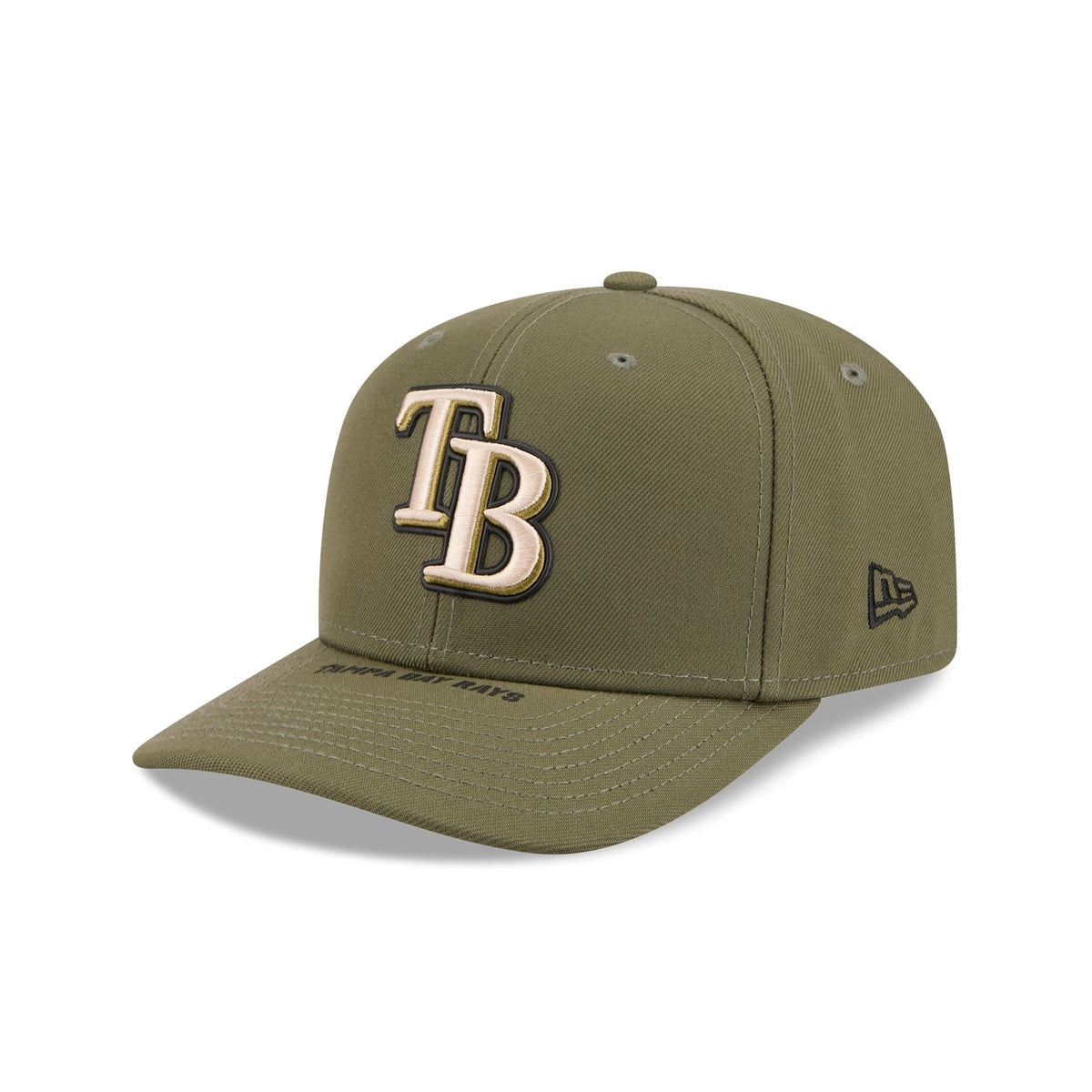 Tampa Bay Rays Armed Forces Day 2026 9SEVENTY Stretch-Snap Hat