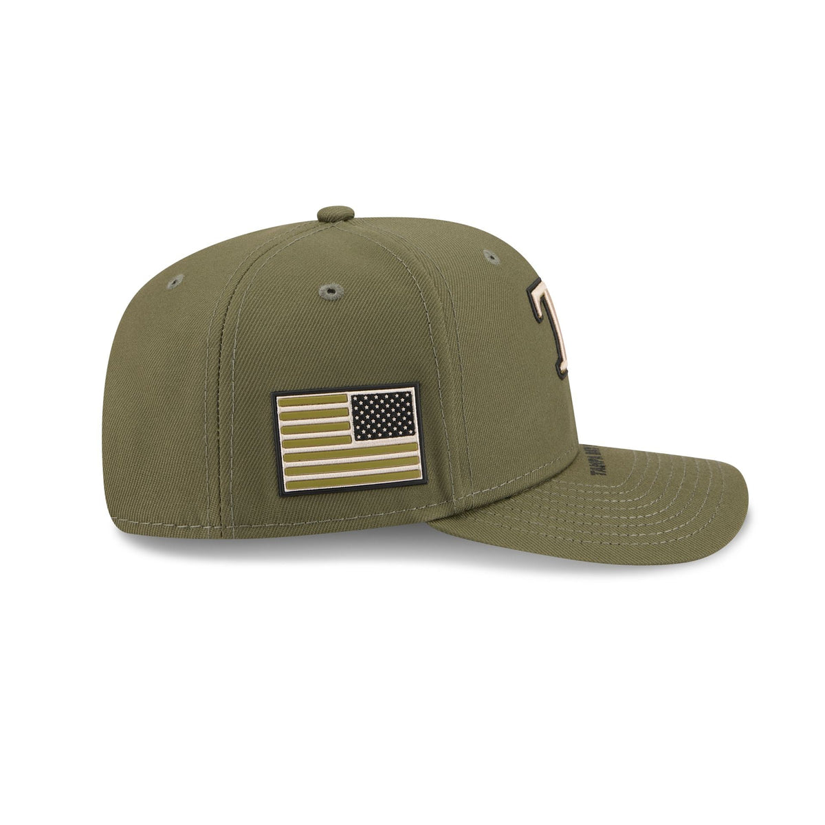 Tampa Bay Rays Armed Forces Day 2026 9SEVENTY Stretch-Snap Hat