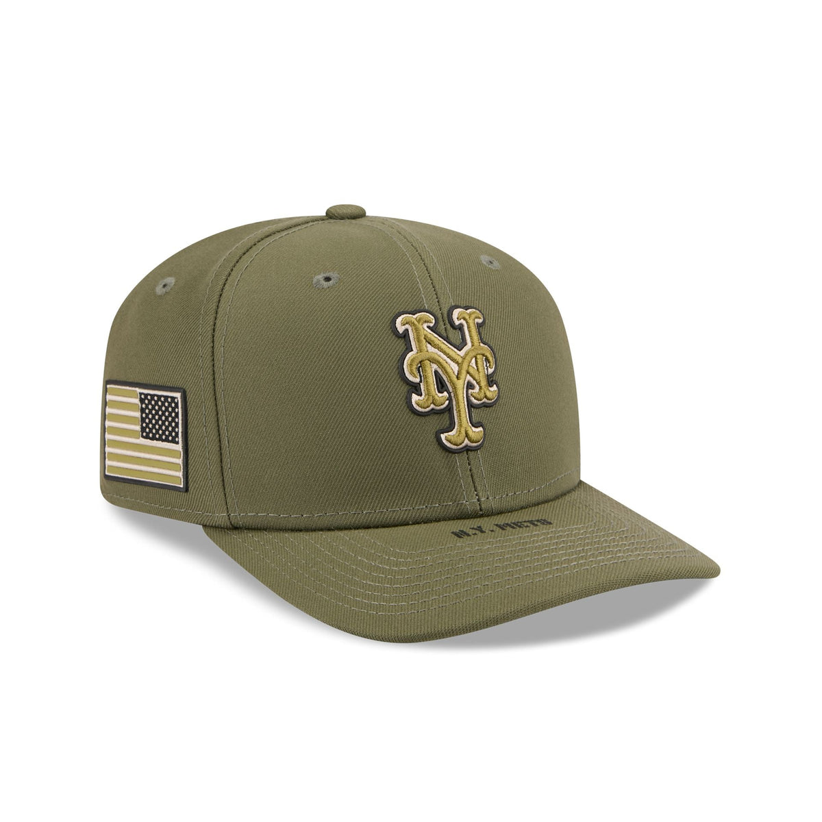 New York Mets Armed Forces Day 2026 9SEVENTY Stretch-Snap Hat