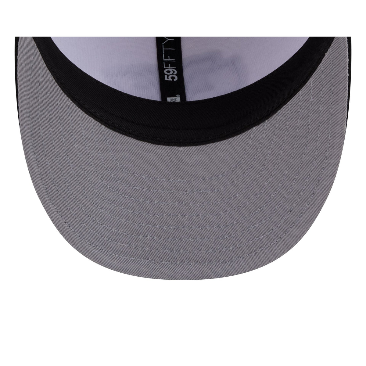 Kansas City Chiefs 2026 Draft Black and White 59FIFTY Fitted Hat
