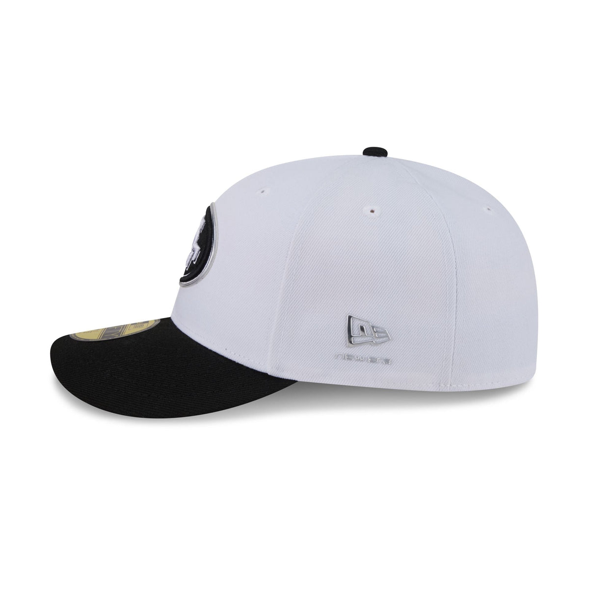 San Francisco 49ers 2026 Draft Black and White 59FIFTY Fitted Hat