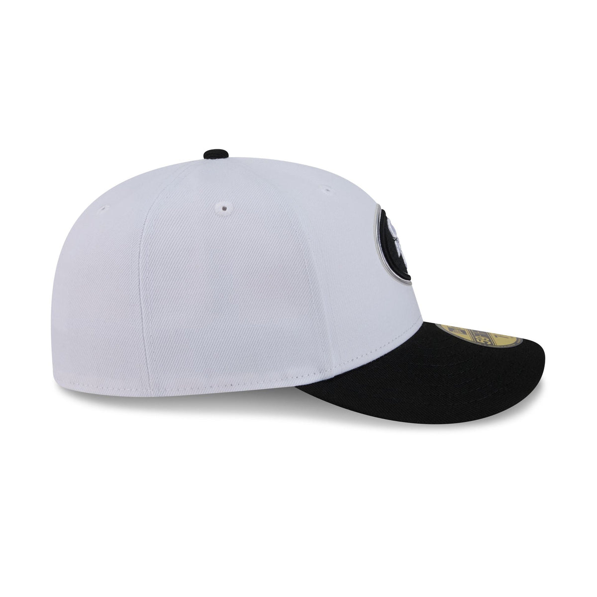 San Francisco 49ers 2026 Draft Black and White 59FIFTY Fitted Hat