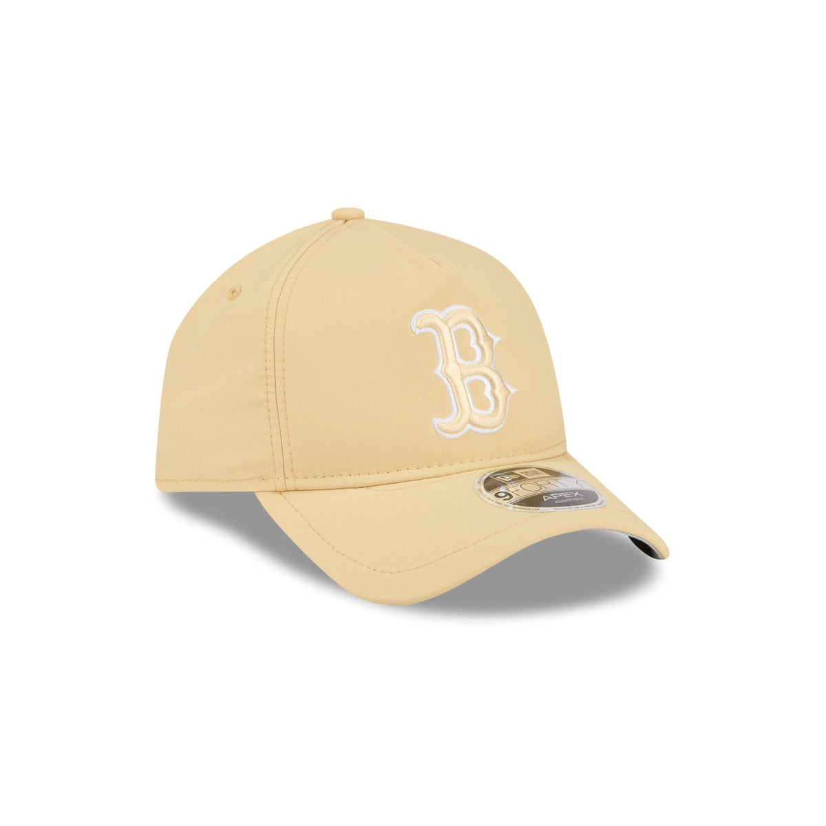 Boston Red Sox Beige 9FORTY APEX Snapback Hat