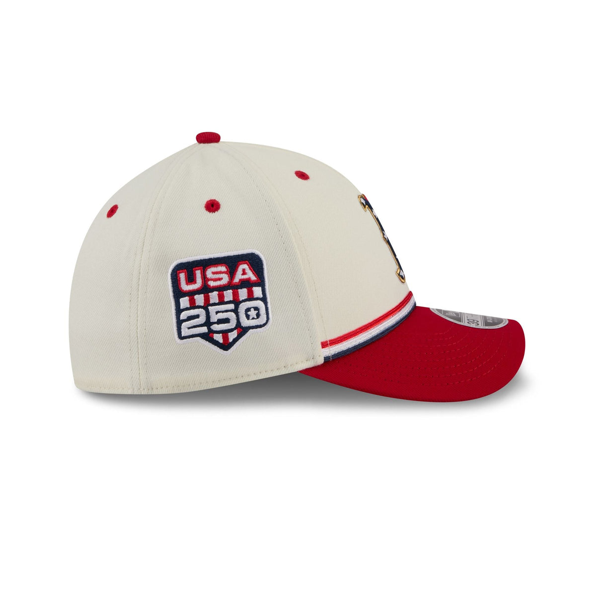 Boston Red Sox Independence Day 2026 39THIRTY M-Crown Stretch Fit Hat