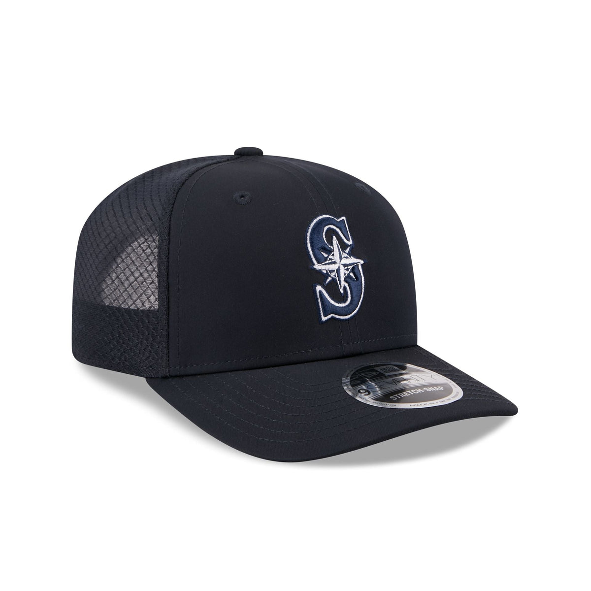 Seattle Mariners 2026 Batting Practice Fan Pack 9SEVENTY Stretch-Snap Hat