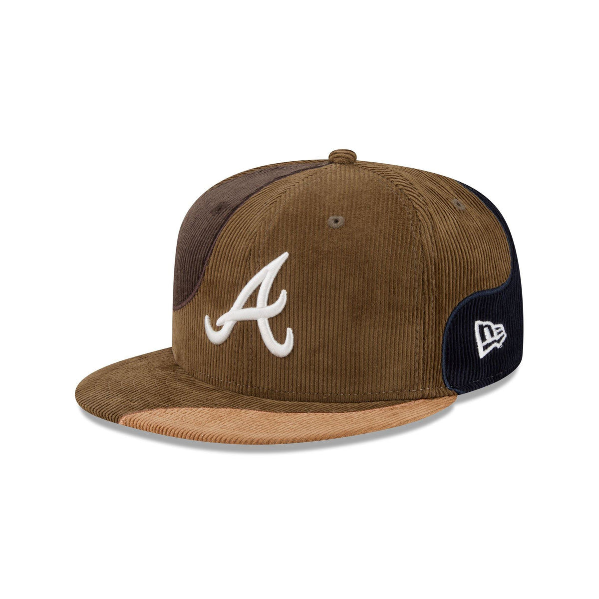 Just Caps Patch Corduroy Atlanta Braves 59FIFTY Fitted Hat