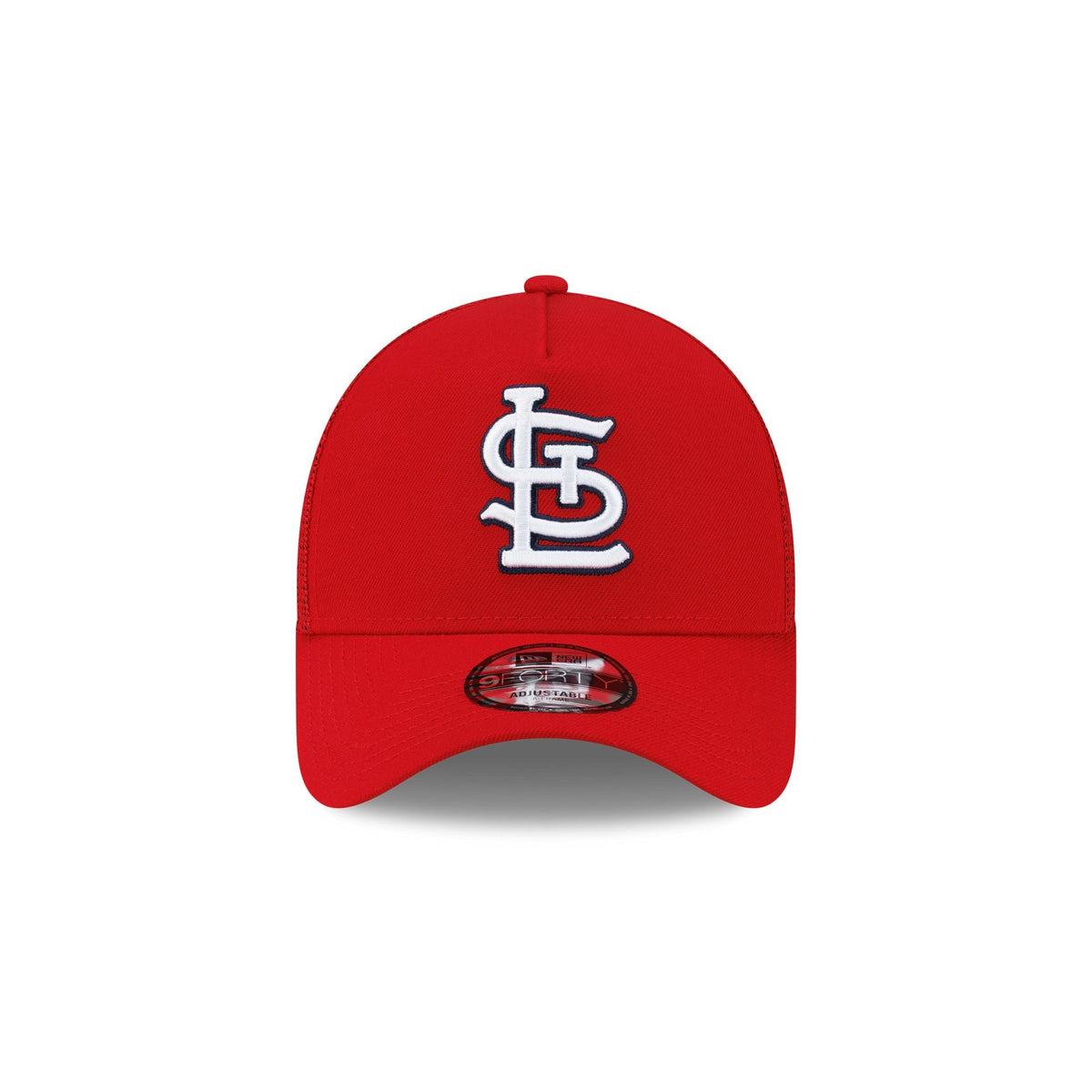 St. Louis Cardinals Side Script 9FORTY A-Frame Trucker Hat